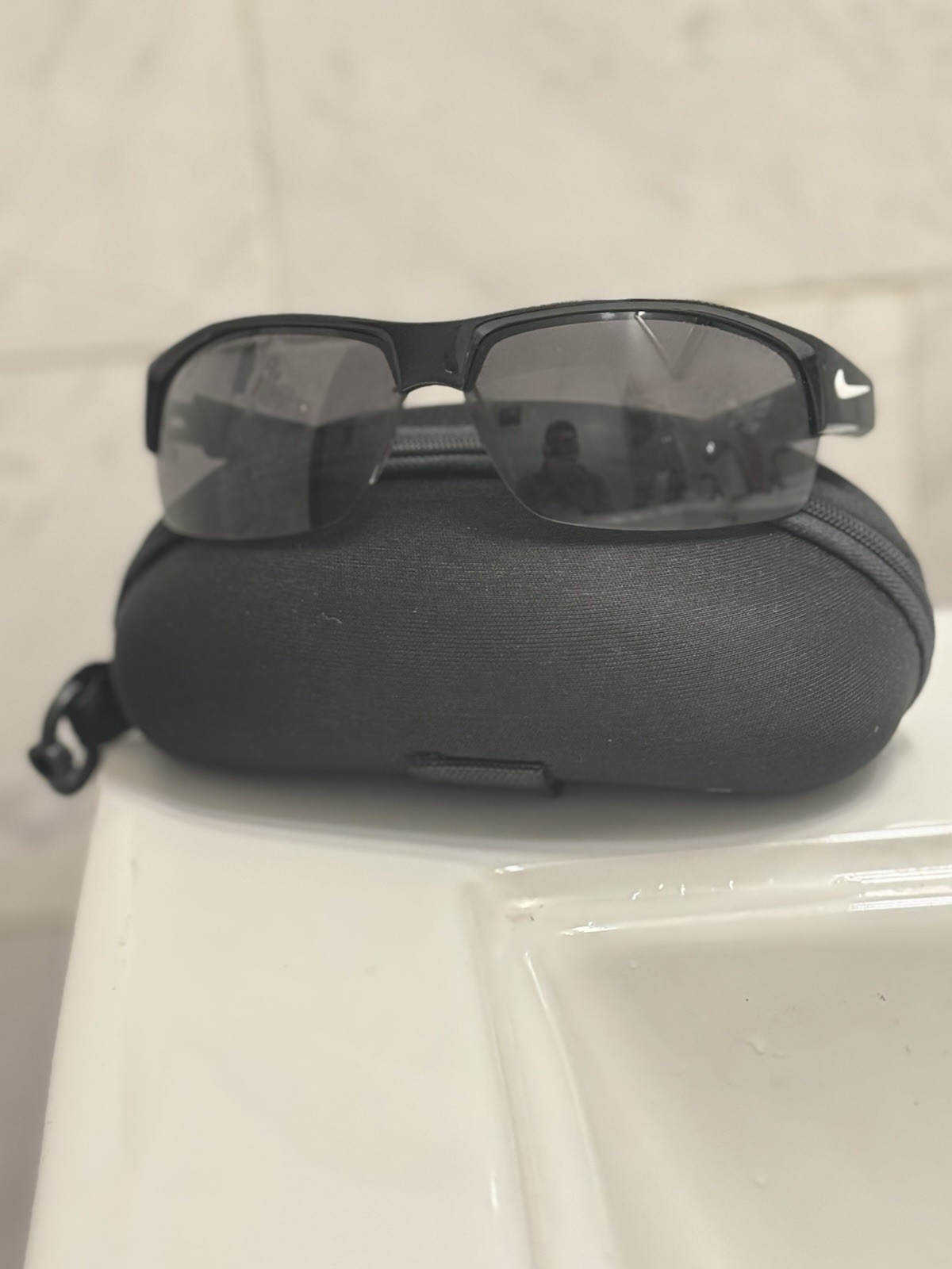 *AS IS* READ: Nike Sunglasses Wrap Around EV0620 001 Show X2