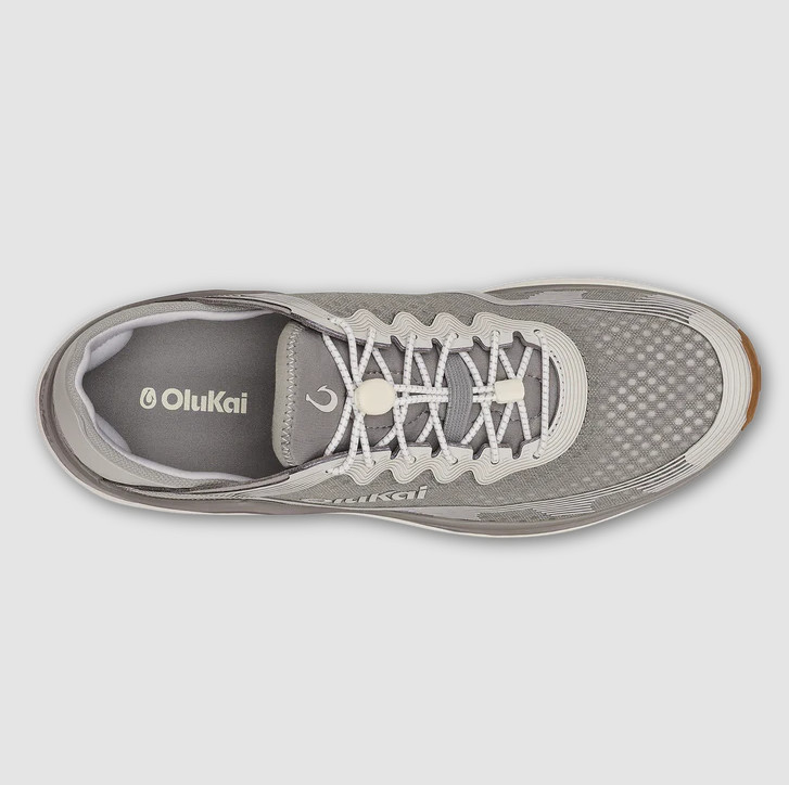 NEW SEAL OluKai Ahi Men’s Marine Water Shoes Ash Sterling Quick Dry Fishing Shoe