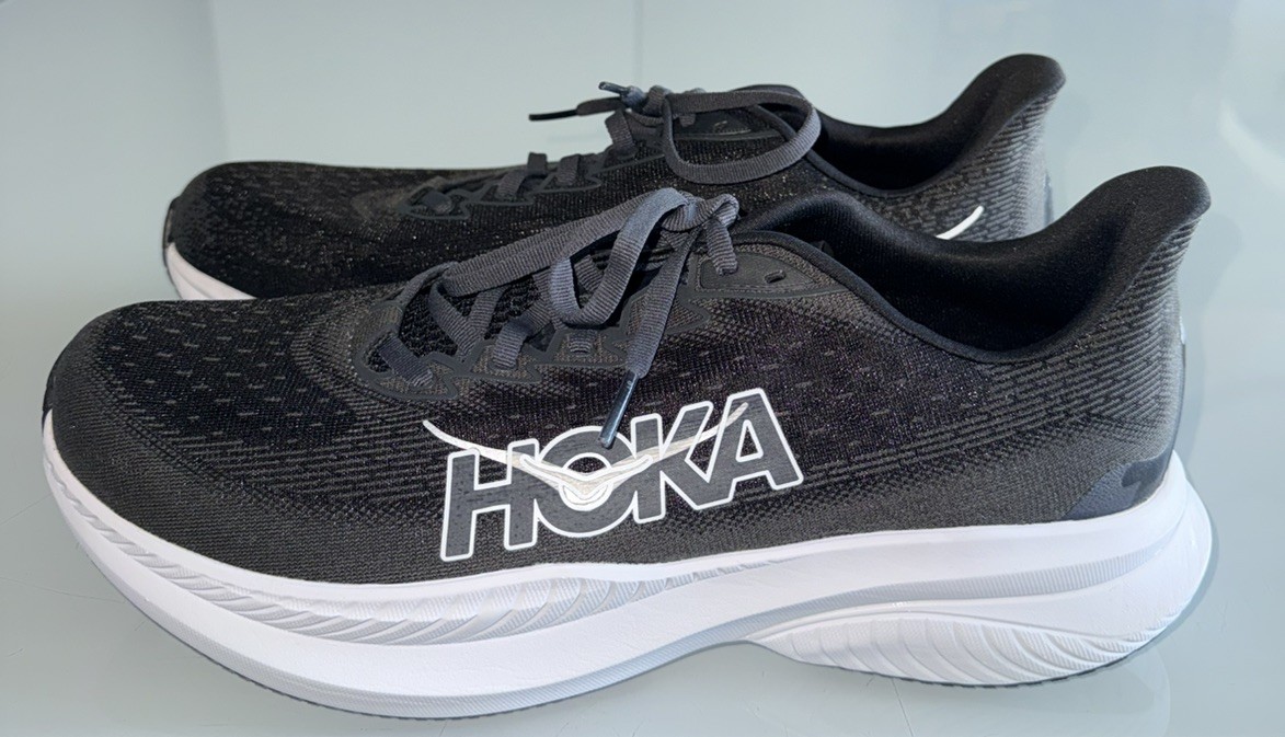 Hoka One One Men’s Mach 6 1147790 BWHT Running Shoes Gym Shoes Sneakers 12.5D