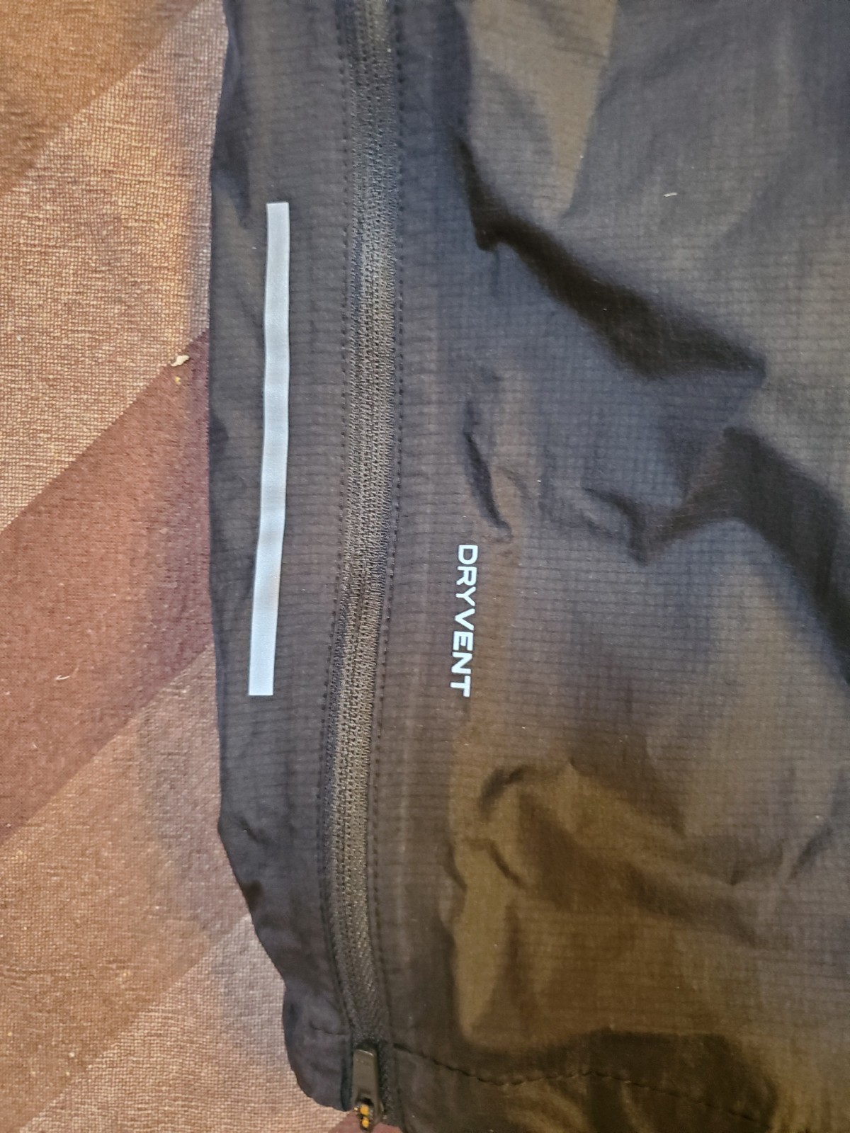 The North Face Men’s Antora Rain Pants size S, black, ultralight 4.8oz, no pckts