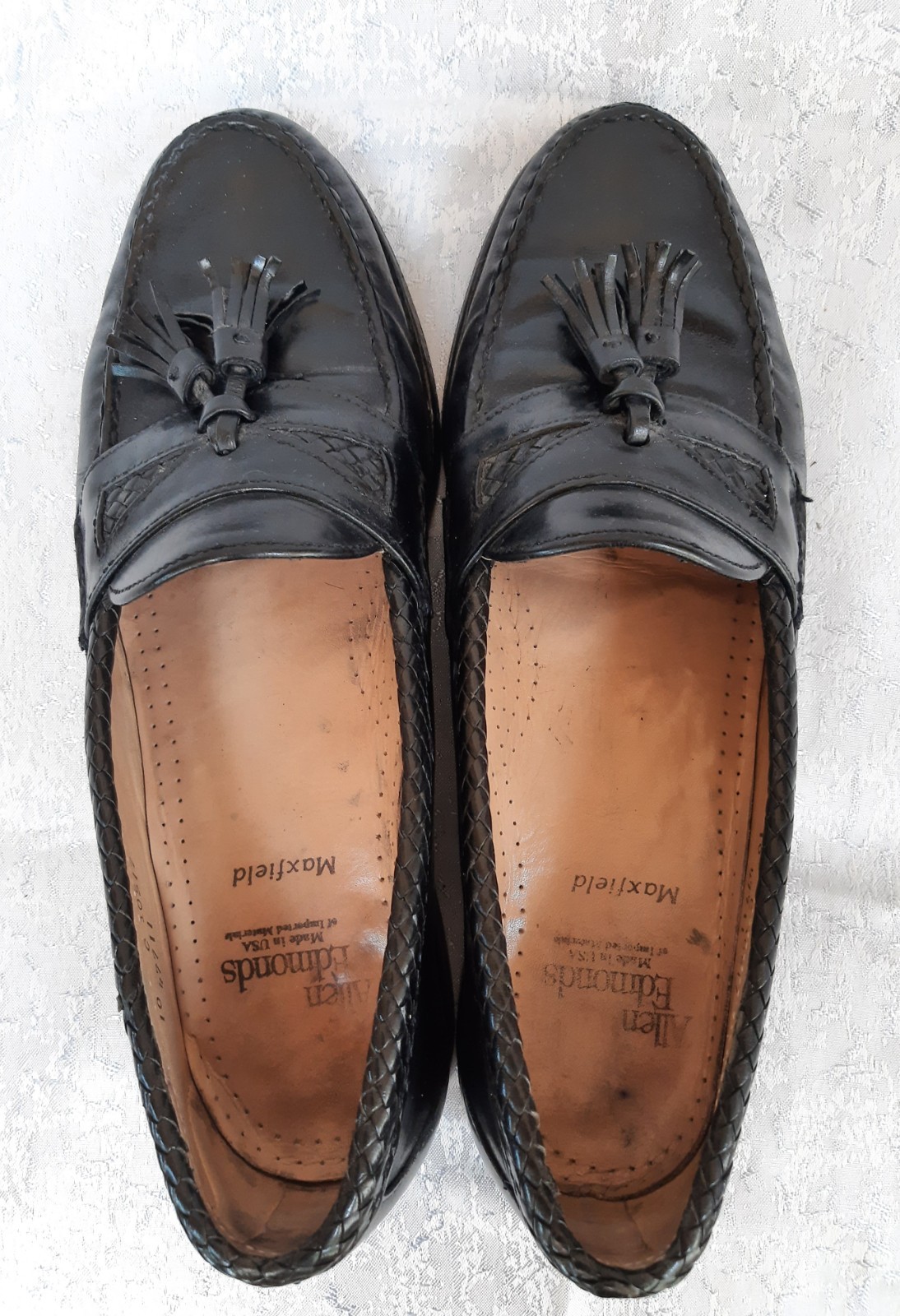Allen Edmonds Maxfield Black 10 C