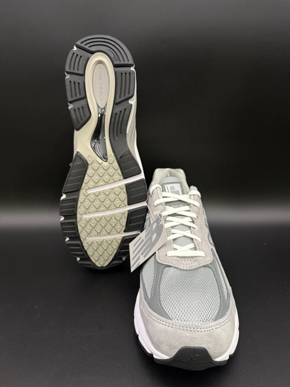 New Balance 990v4 Made in USA Grey Silver Men’s U990GR4