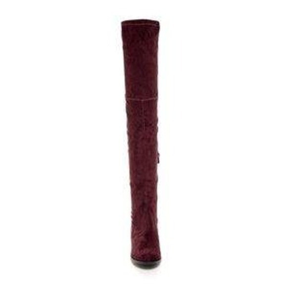 Catherine Malandrino over the knee boots Size 7 Lace Up Thigh High