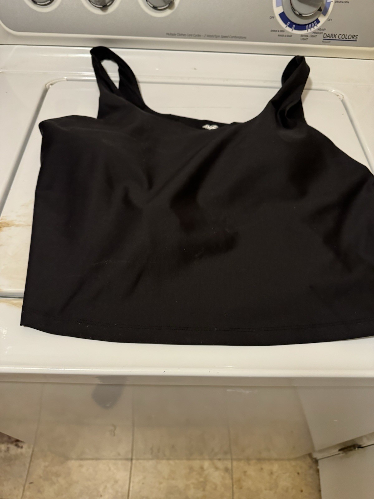 Avia Activewear Set with Sports Bra And Leggings Black Size Size XXL 18/20