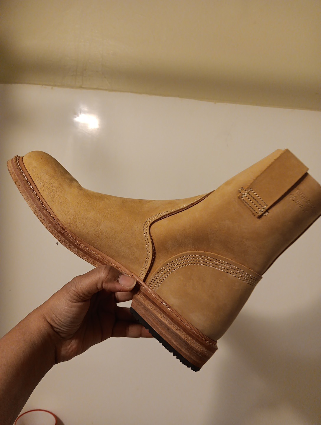 Timberland Boot Company 4124R Men’s LEATHER Coulter Pull On MADE IN USA 9M