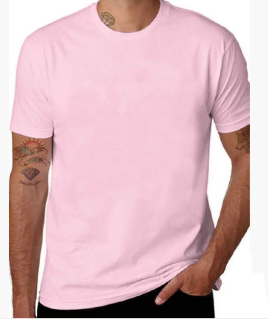 100% Cotton T-Shirt Unisex Men’s Basic Plain Blank Crew Tee Tops Adult Shirts