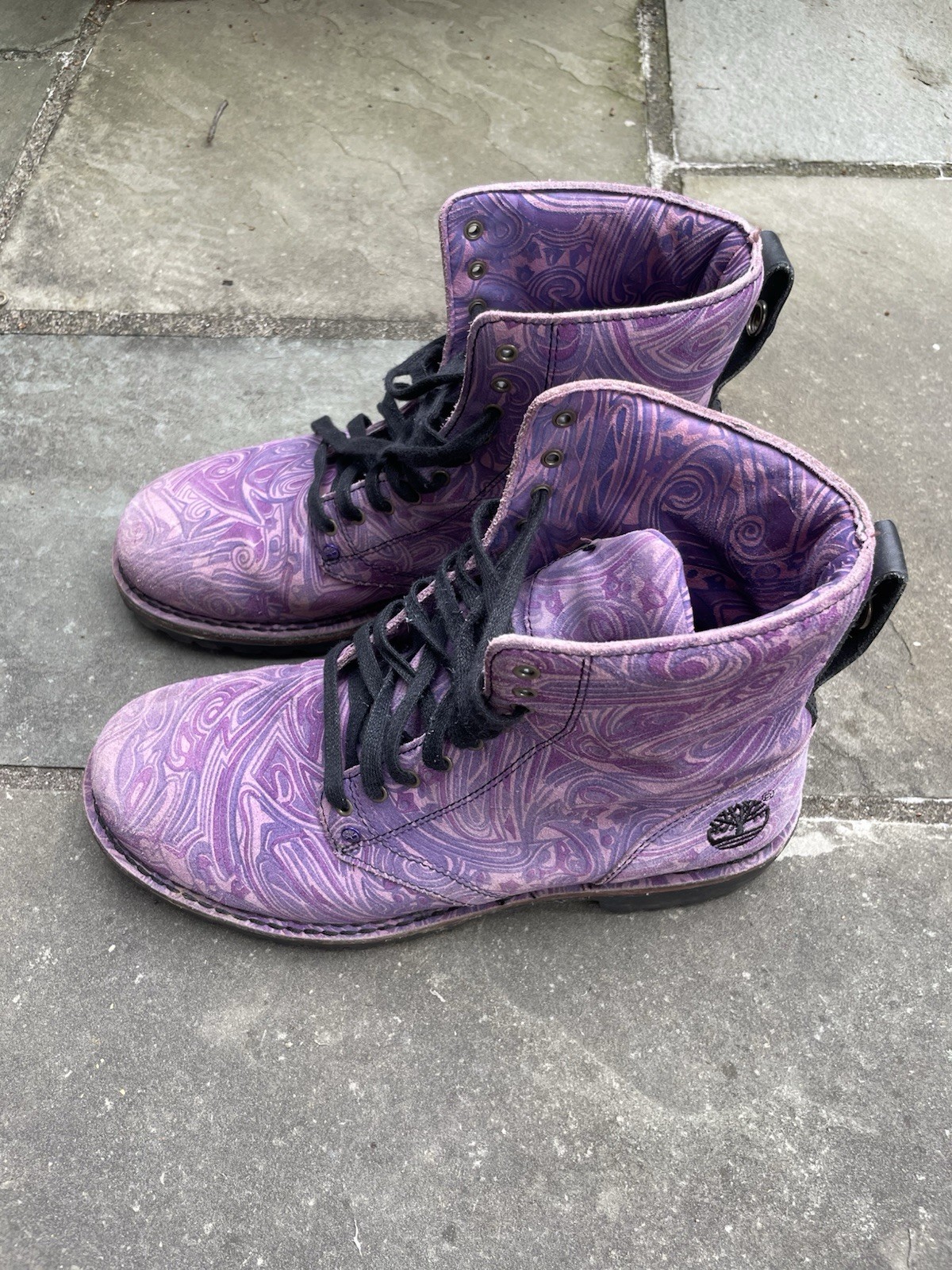 Timberland Purple Reign 1973 Men’s Size 10.5 Boots