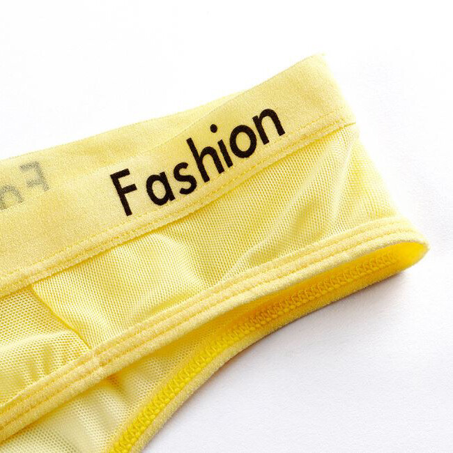 6 Packs Lot Womens Sexy Panties Thong G string High Cut Sheer Ladies Underwear