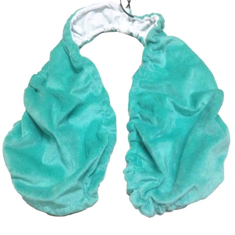 Comfortable Towel Bra Crop Top Women Clothing Solid Polyester Velvet Tube Top