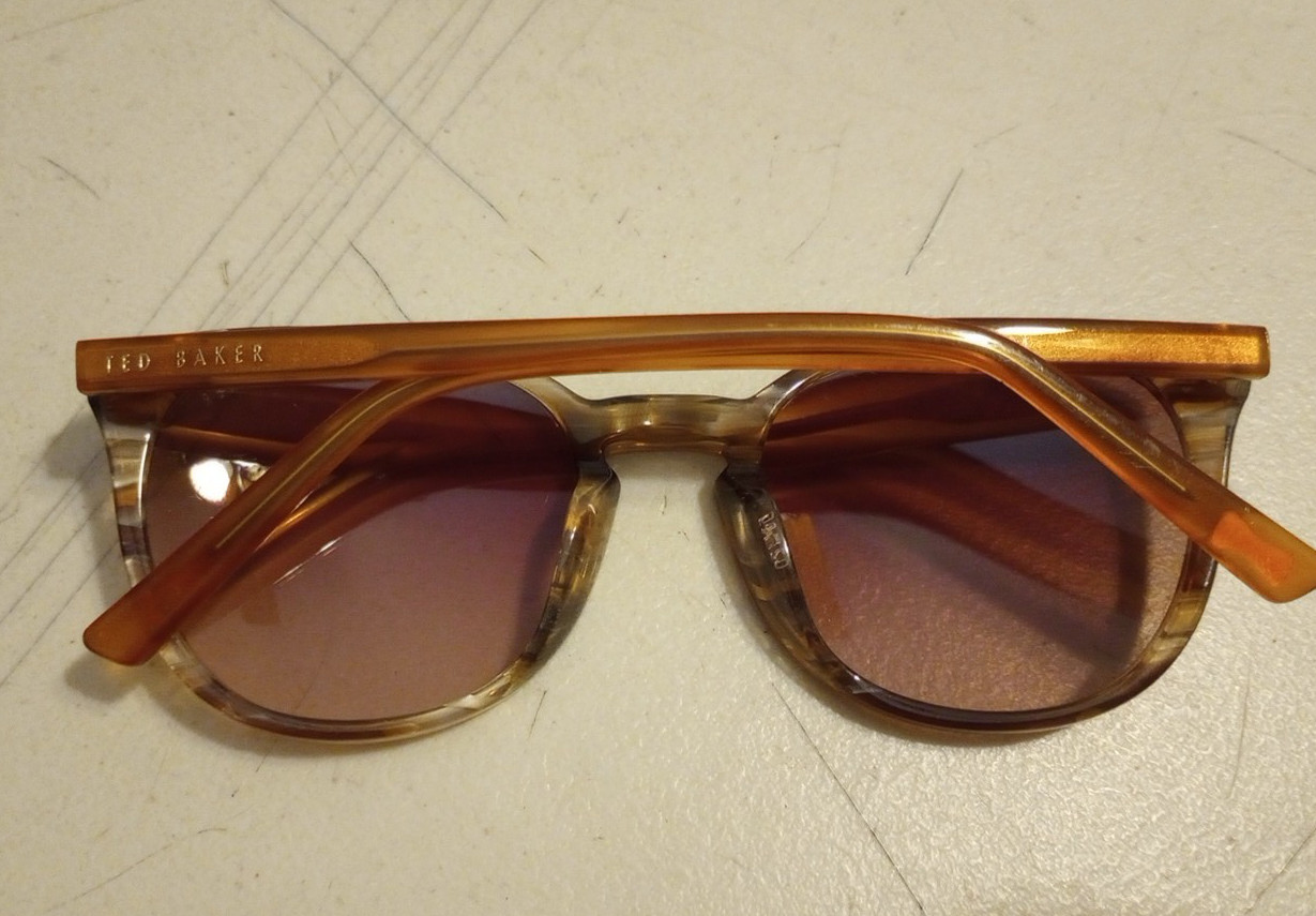 Ted Baker TB121 HONEY 53-20-140 mm Sunglasses – GOOD USED CONDITION – READ DESC.