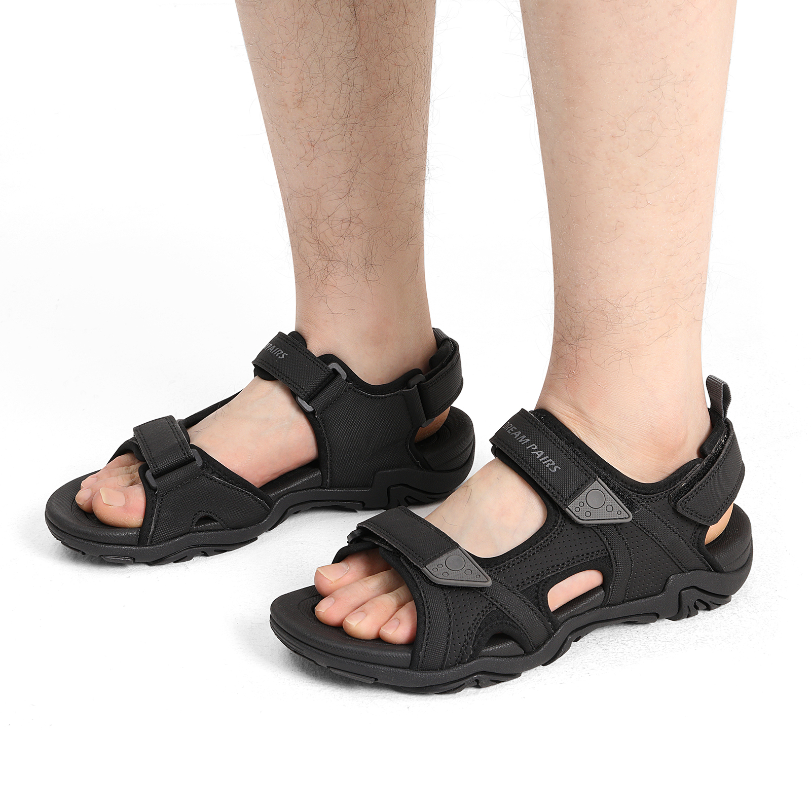 DREAM PAIRS Men Athletic Sandals Beach Sandals Sport Outdoor Arch Support Shoes