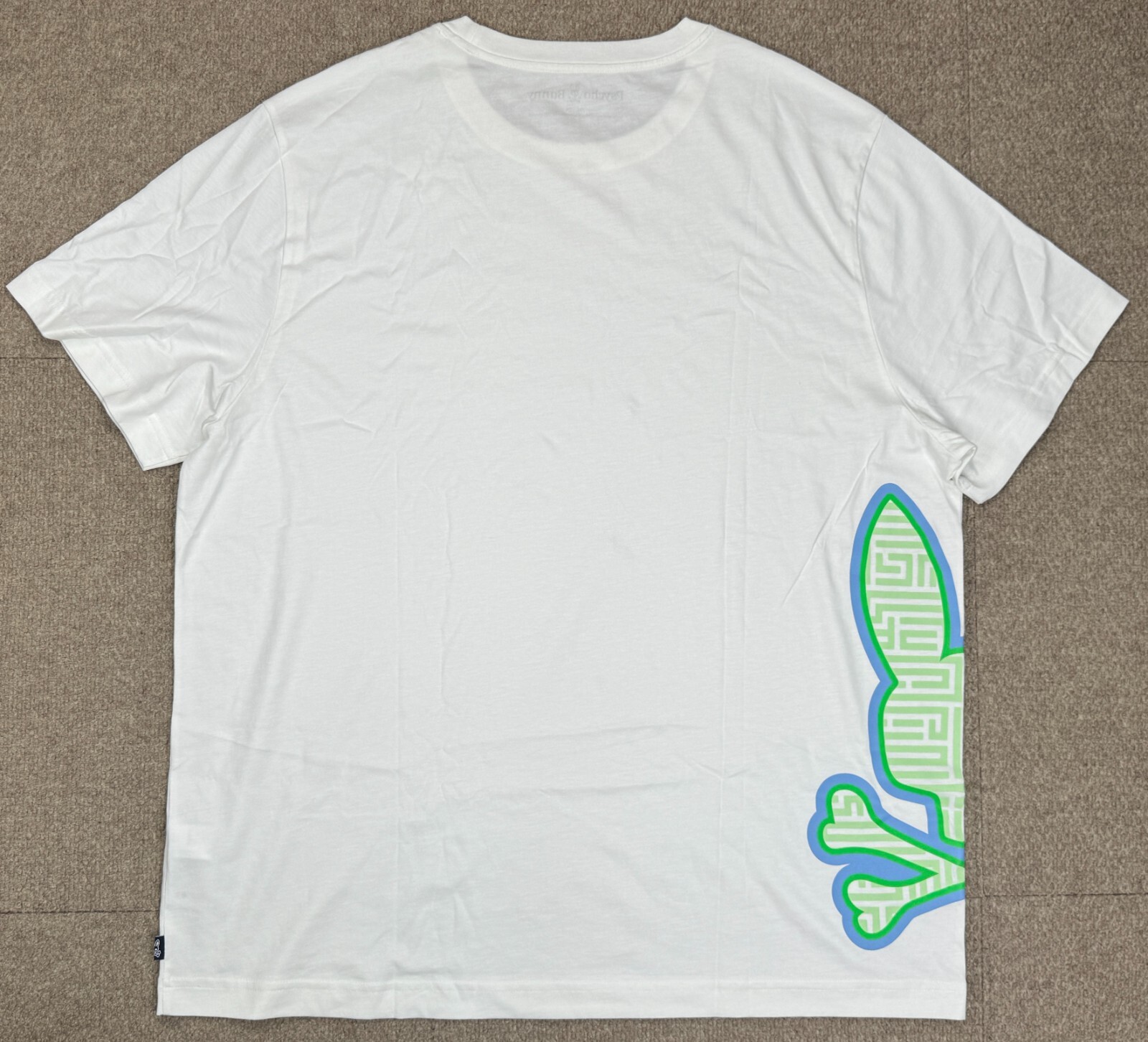 Psycho Bunny Men’s Short Sleeve Dammes Graphic T-Shirt Size 2XL