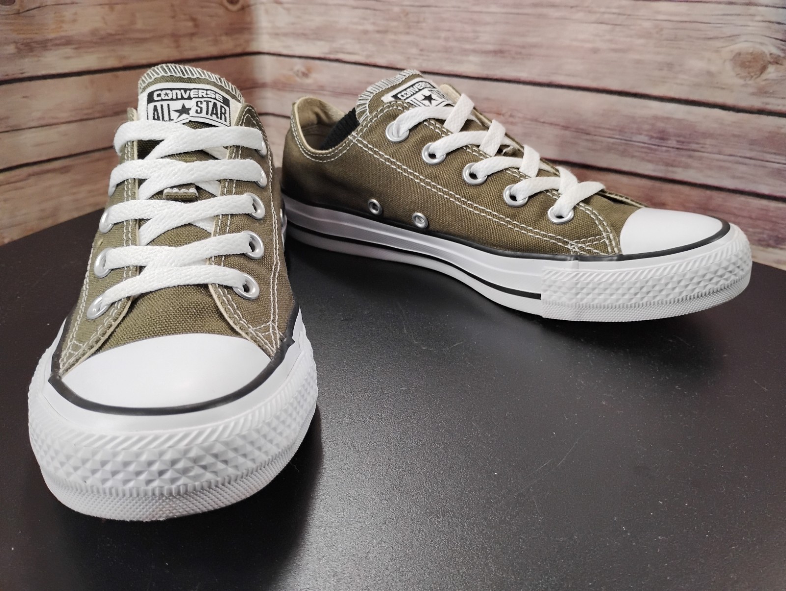 Converse All Star Chuck Taylor Low Top Olive Green 151184F Men 4 / Women 6 -…