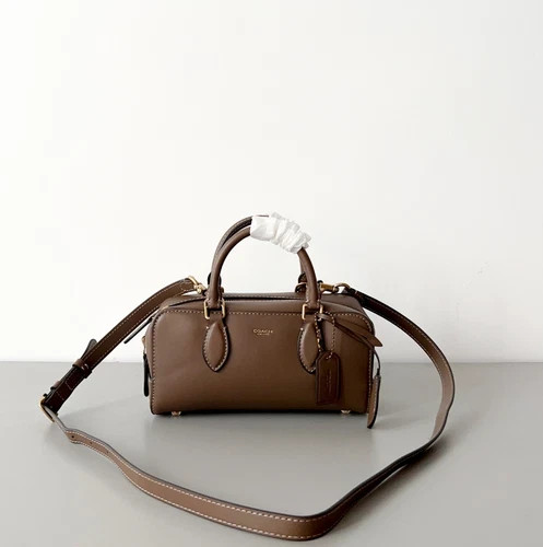 COACH Bowery Satchel 22 Crossbody 2way Shoulder Bag Dark Stone CY917 outlet JP