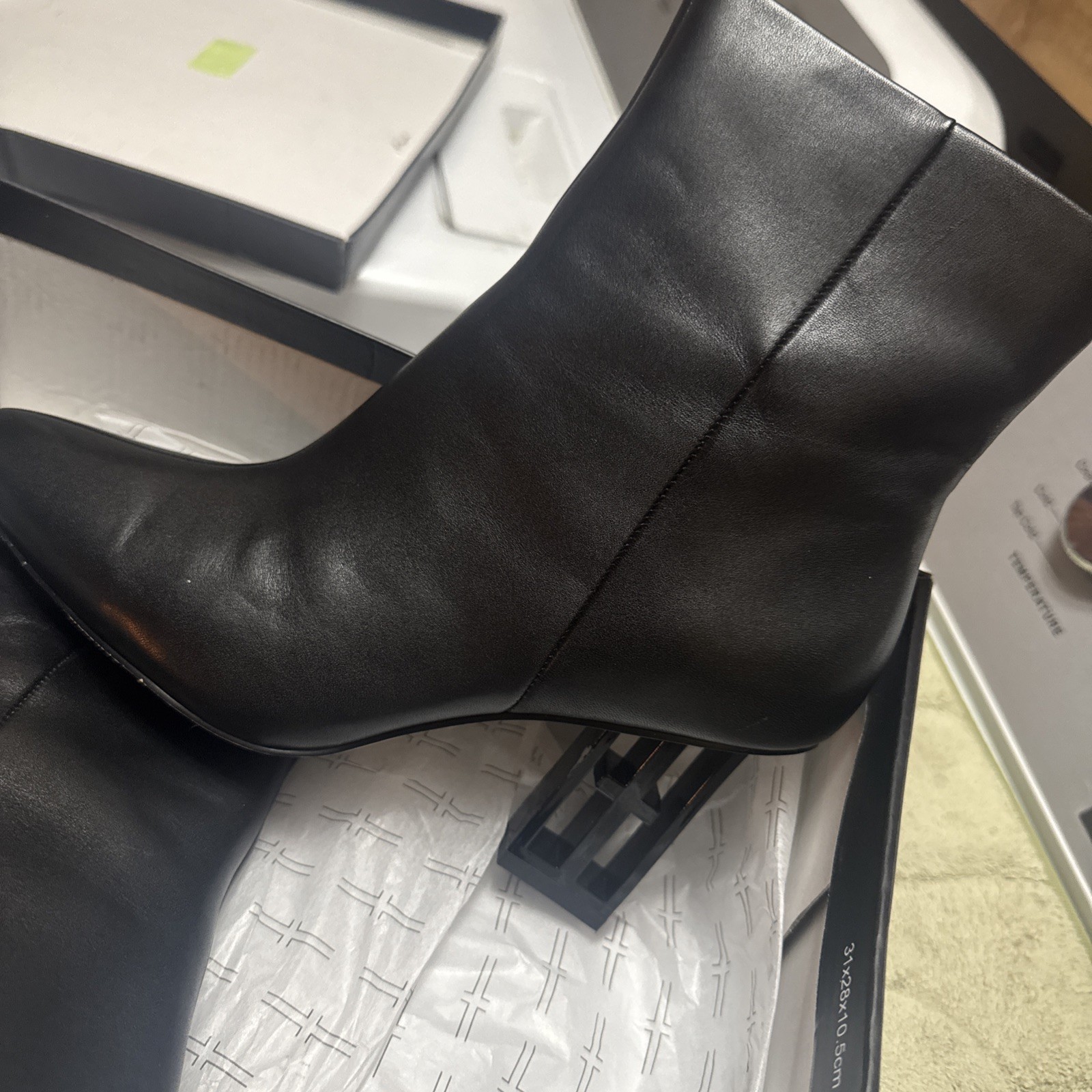 Liverpool Los Angeles Womens Claremont Black Ankle Boots 8.5 Medium (B,M) 5854