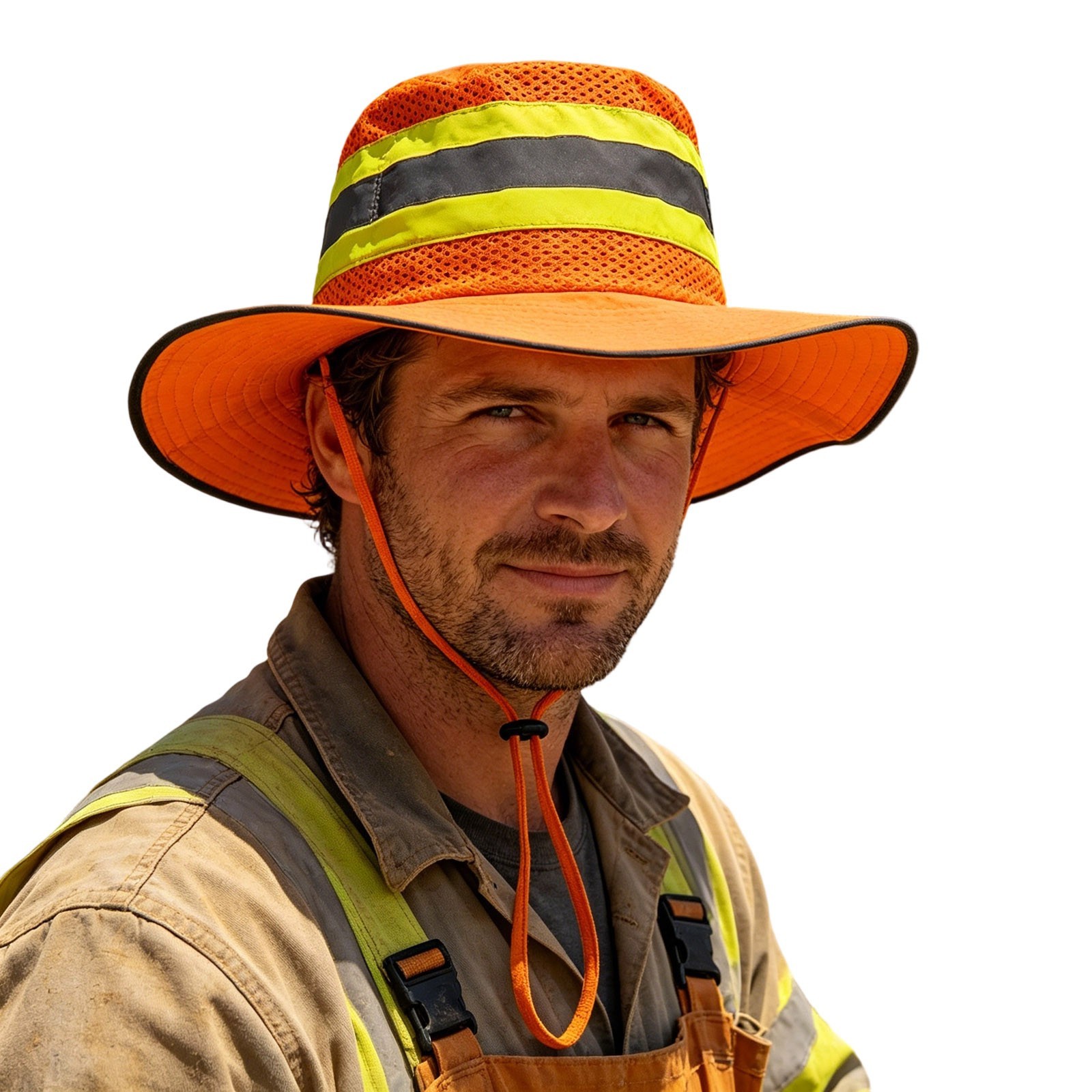 Wide Brim Sun Hat UV Protection Bucket Cap For Hiking Camping Fishing Safari Men