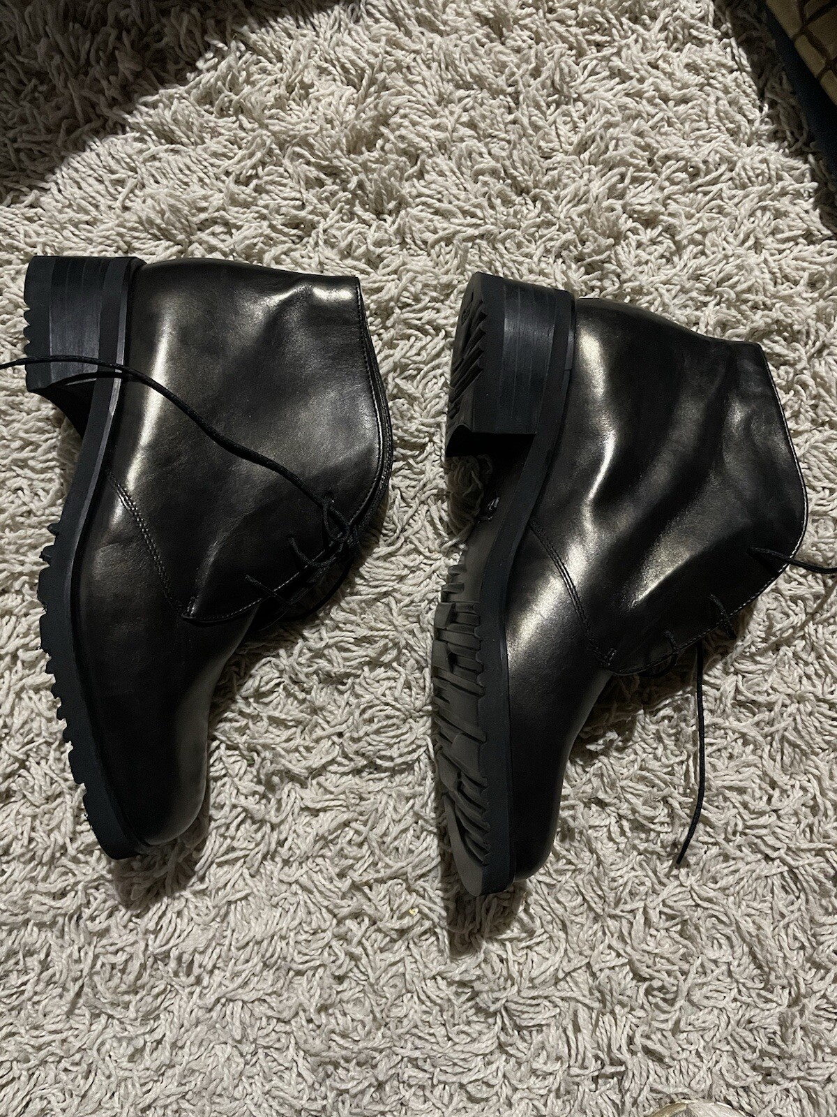 Vintage Leather Celeste by Theresia Morgan Bronze Shoes New in Box Size 7.5