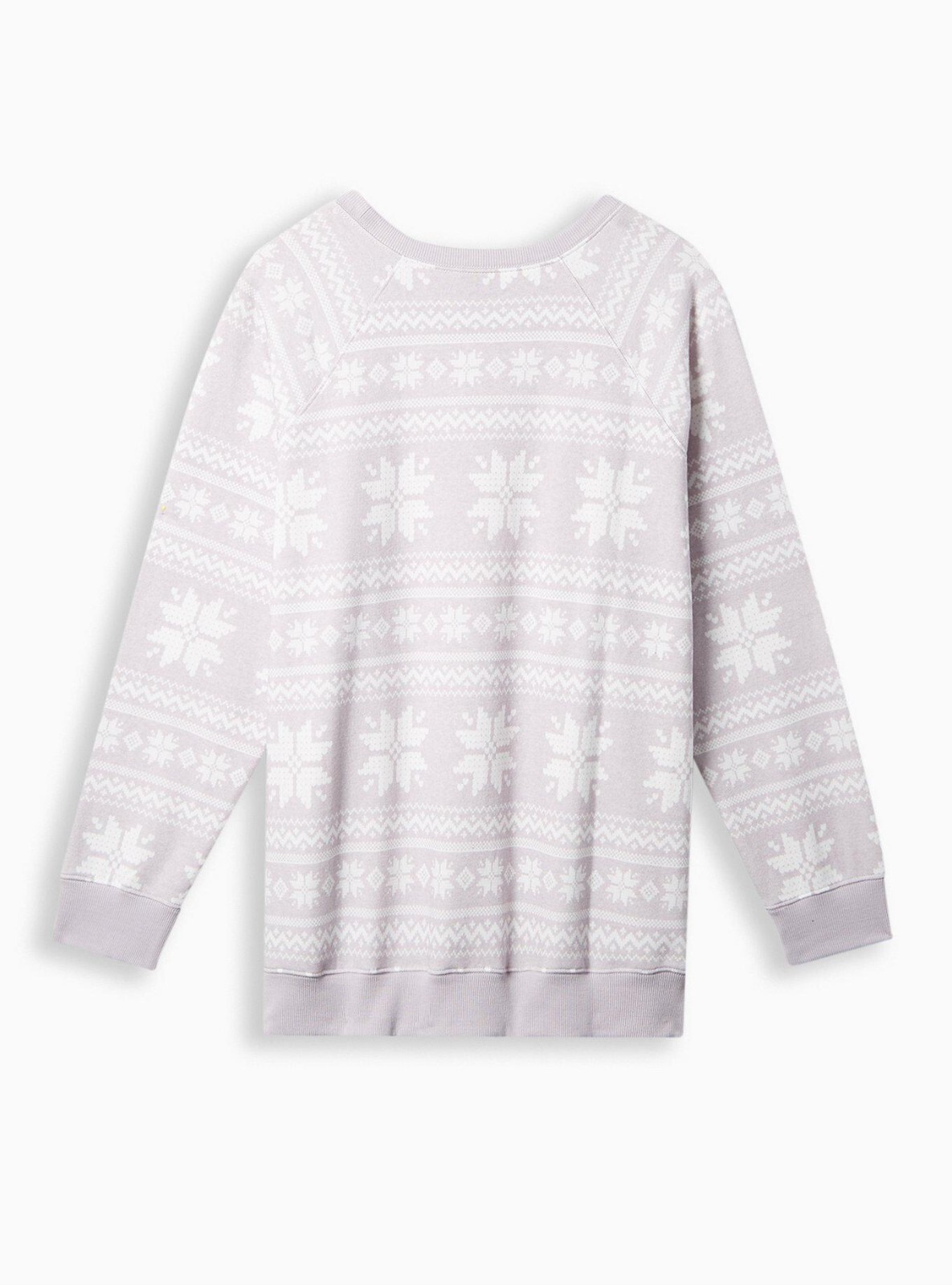 Torrid Happy Holla Days Classic Crew Neck Sweatshirt Purple 1 1X 14 16 #H74455