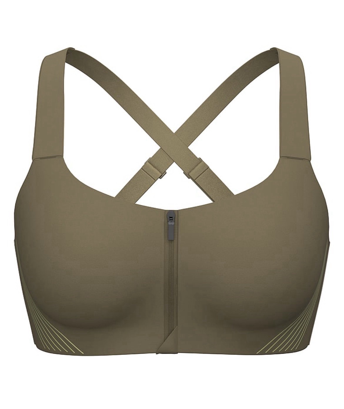 Victoria’s Secret VSX Knockout 2.0 Front-Close Sports Bra Olive Green Pick Size