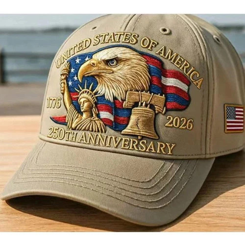 Baseball Cap United States 250th Anniversary Hat