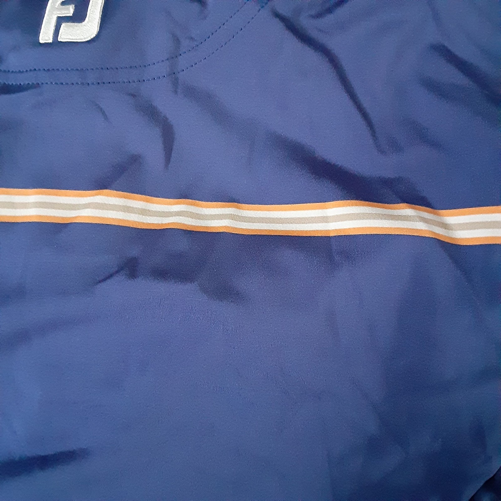 Foot Joy FJ Golf Polo Performance Shirt Men’s XL Blue Short Sleeve