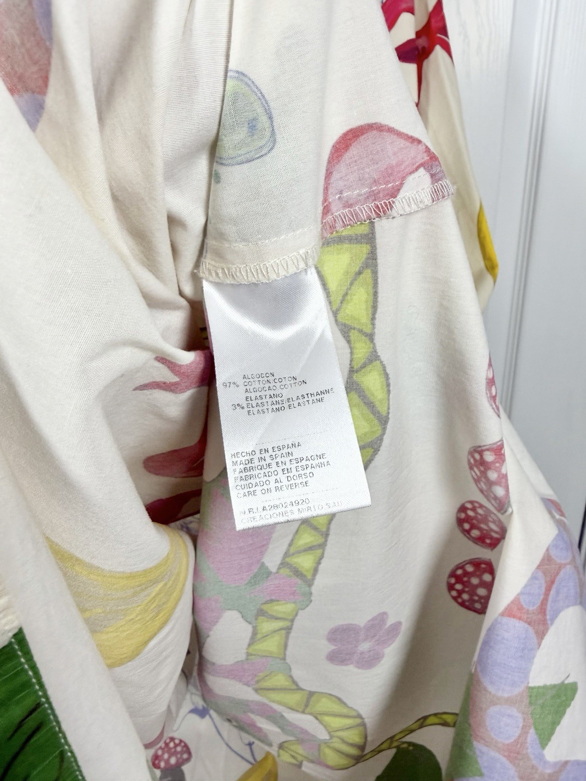 MIRTO Size 38 • Cream Chameleon Maxi Dress