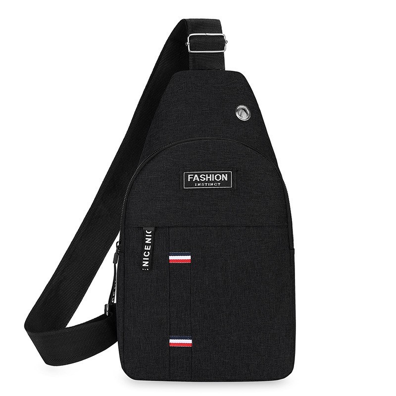 Men’s Canvas Crossbody Sling Bag Shoulder Backpack Casual Travel Chest Pack US