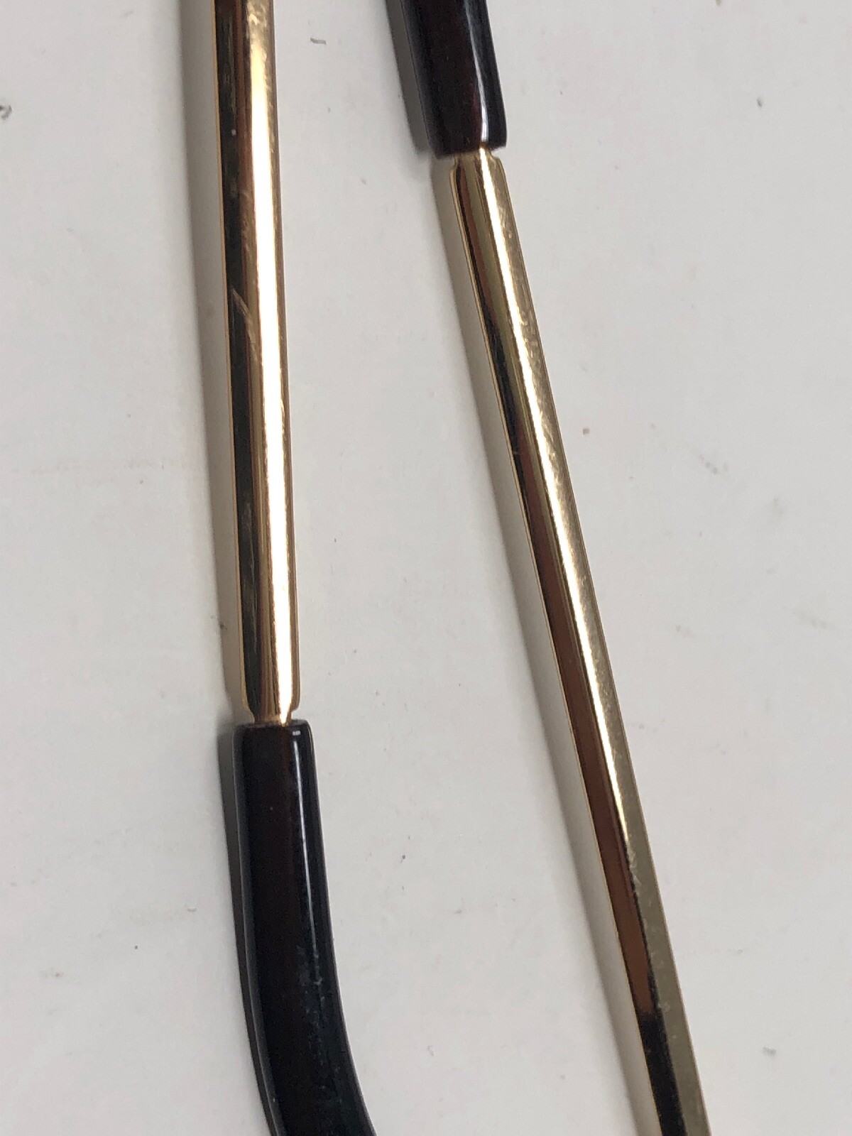 Authentic Temple Replacement PARTS Ray Ban RB3449 001/13 Gold QP62