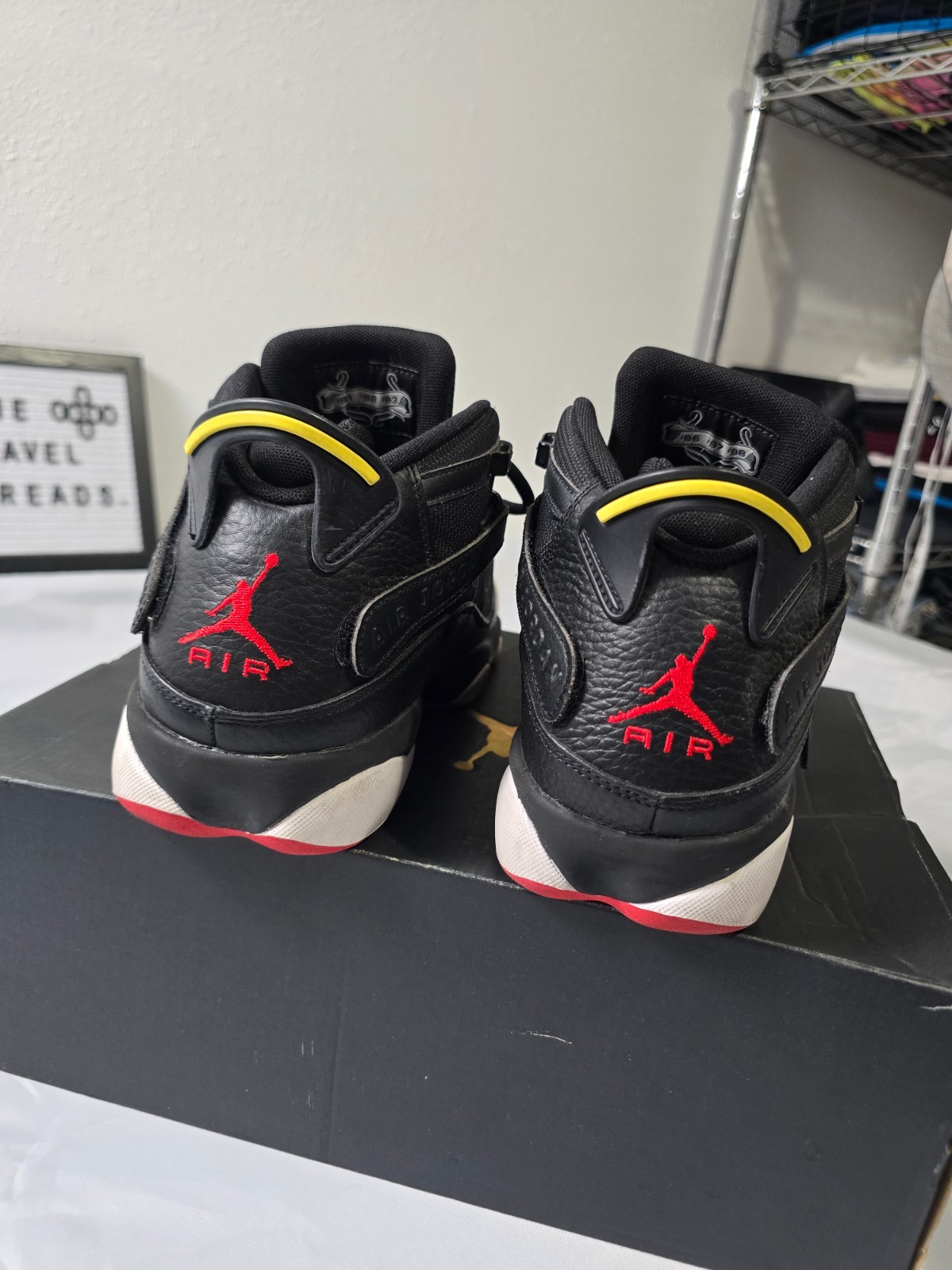 Size 10.5 – Air Jordan 6 Rings Playoffs