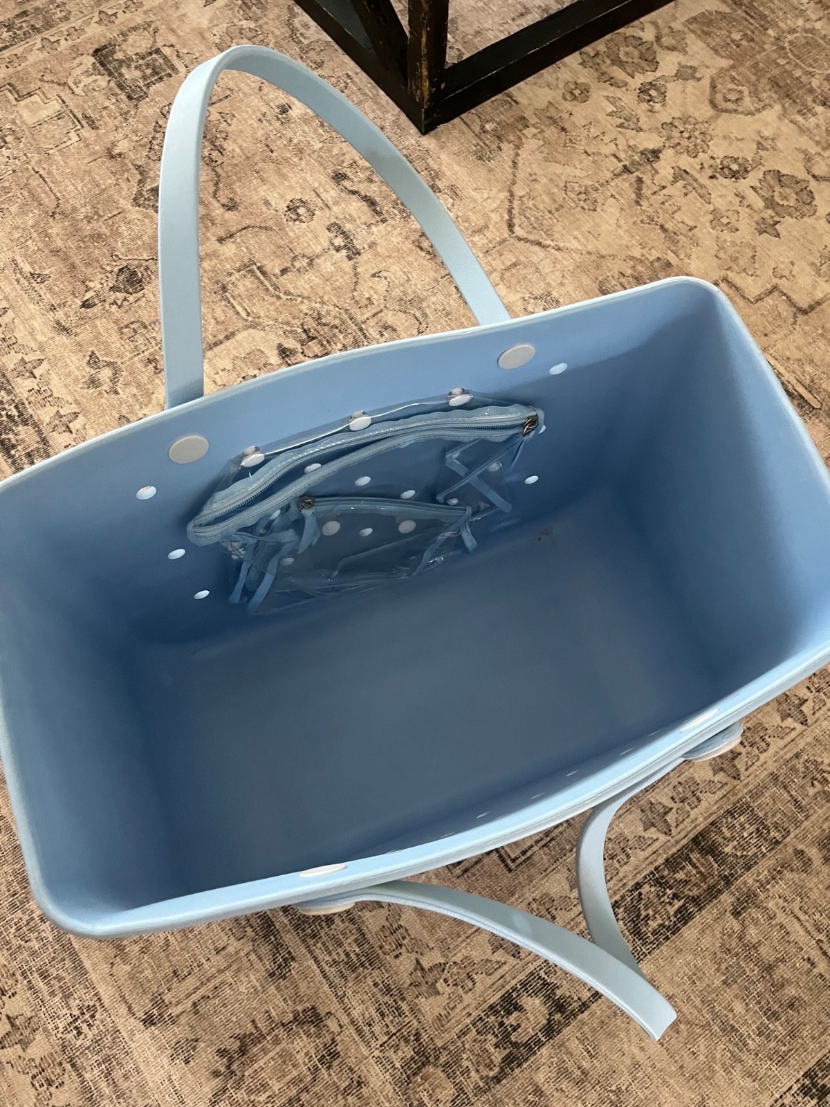 Large pineapple blue BOGG bag