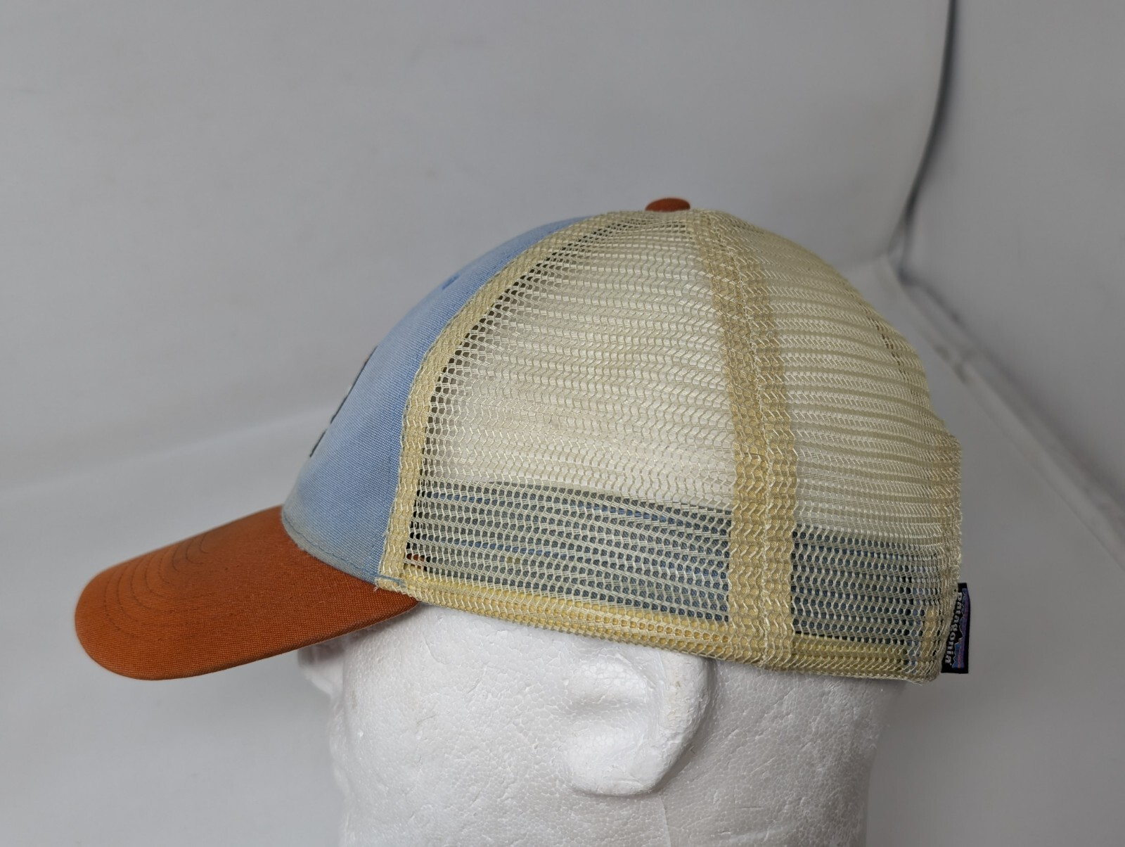 Distressed Faded Patagonia Fitz Roy Lo-Pro Trucker Snapback Baseball Hat CAP