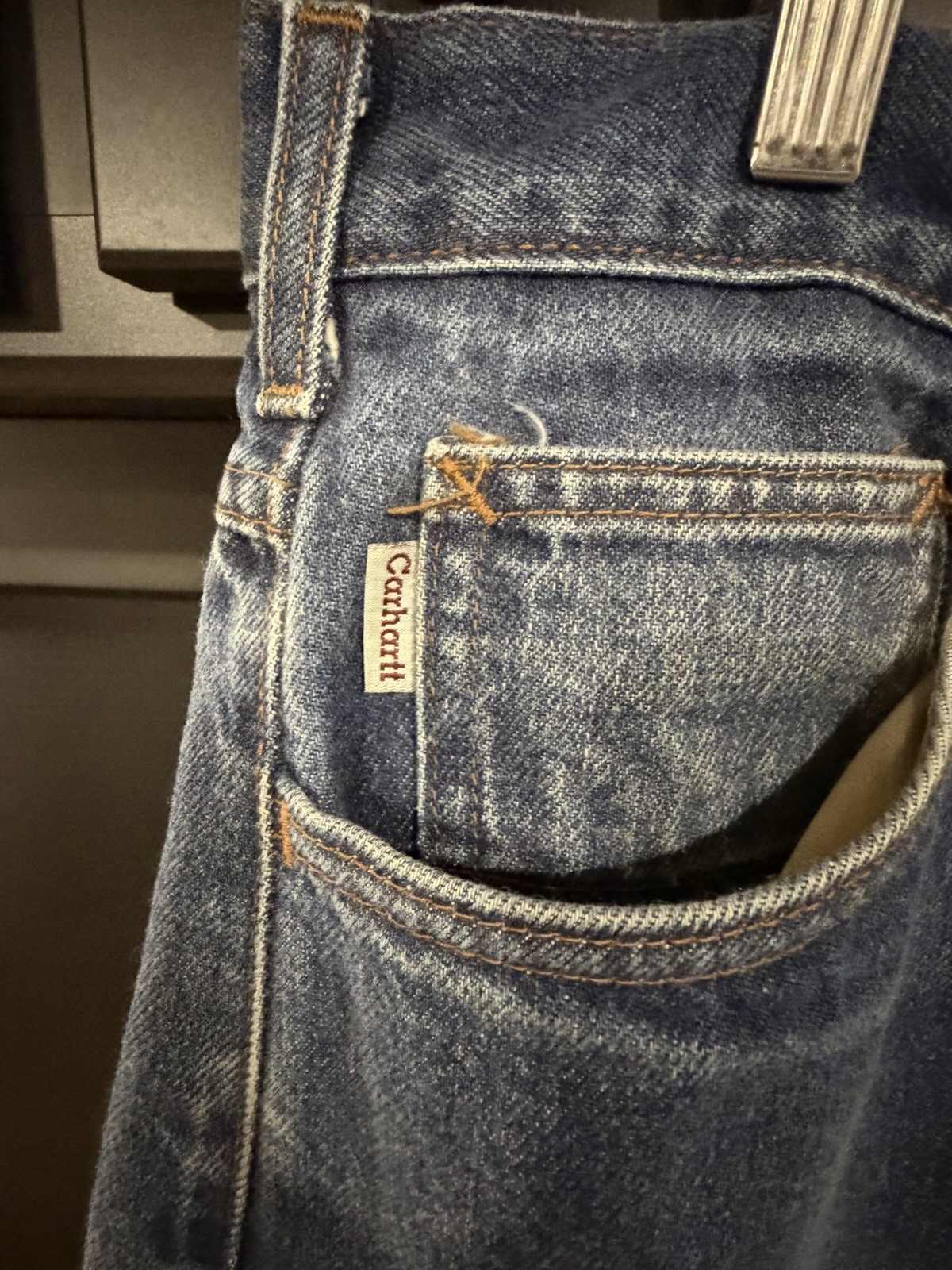 Carhartt FR Men’s Relaxed Fit Straight Flame-Resistant Blue Jeans Made in USA!