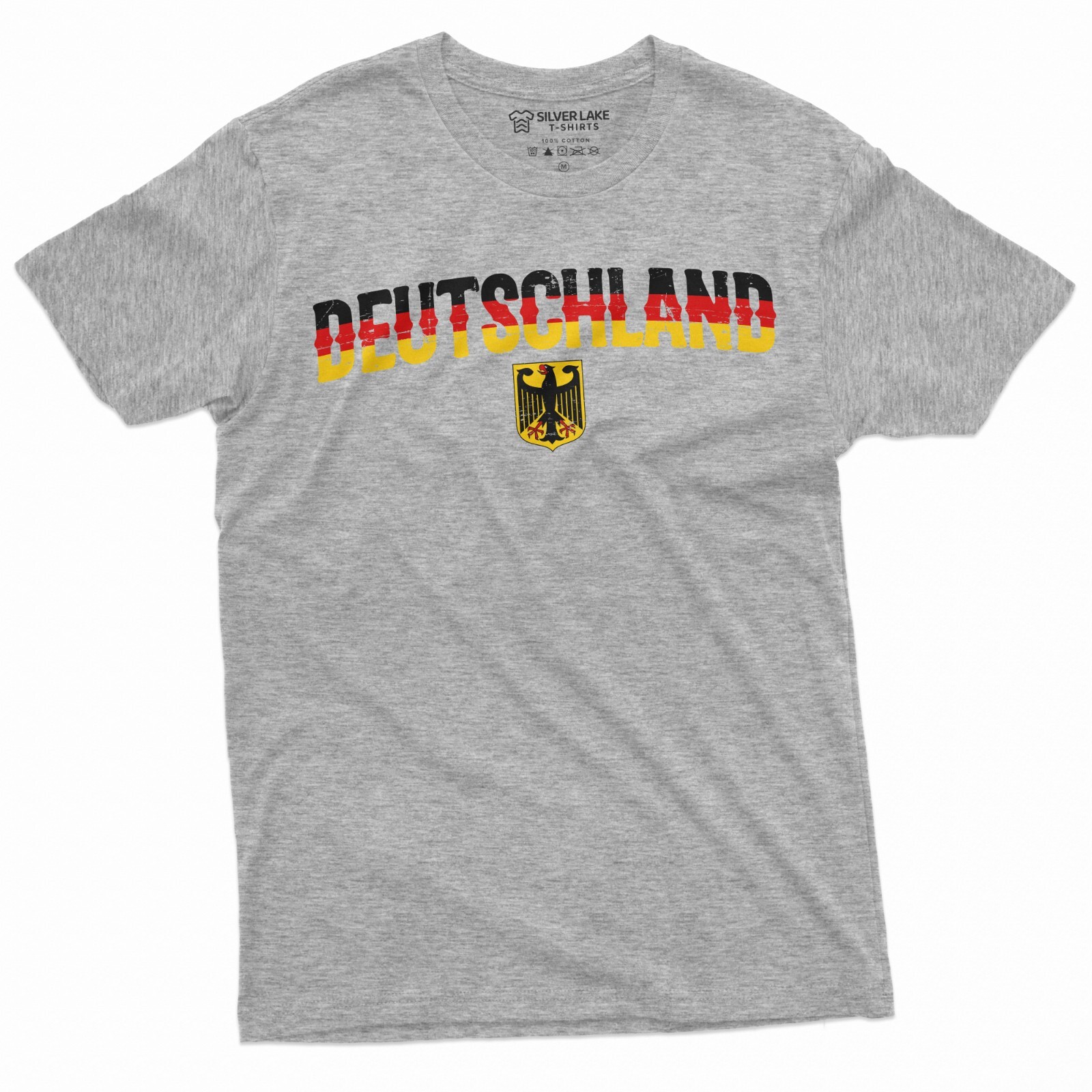 Men’s Germany T-shirt Deutschland Patriotic German Flag Tee Shirt Womens Mens T