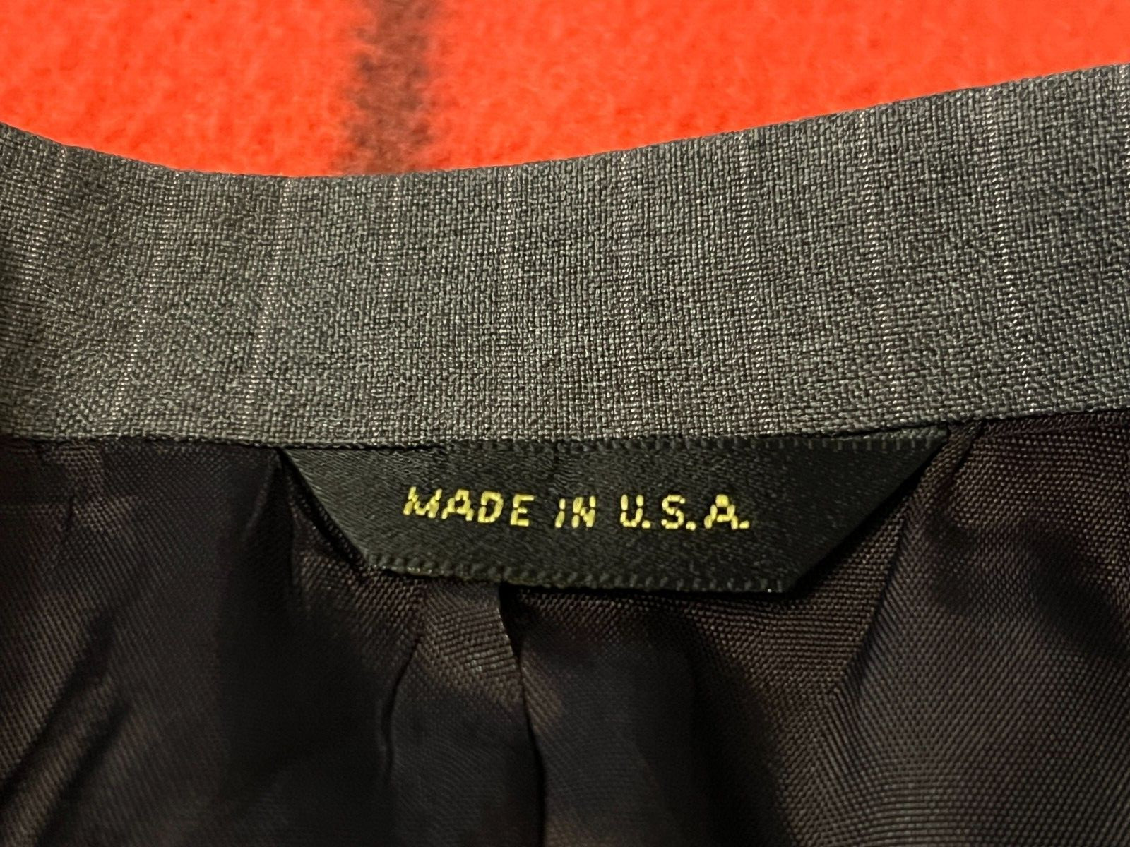 Made in USA Edgeworth Men’s Size 40 R Quality Wear Suit Blazer Jacket Striped