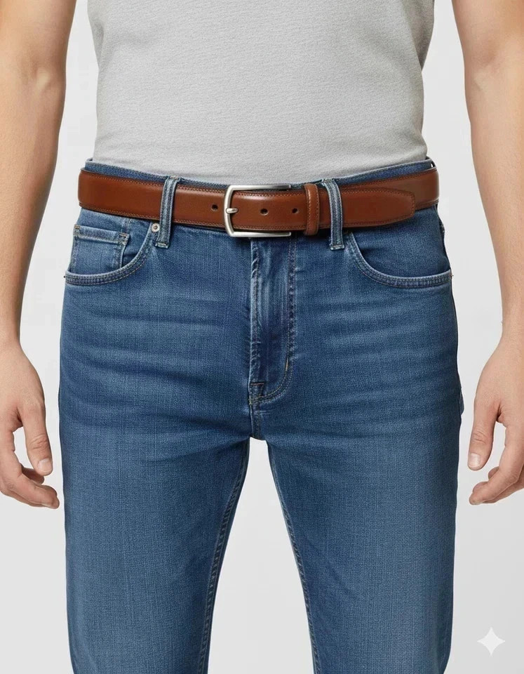 Genuine Leather Belts For Men Classy Dress Belts Mens Belt Many Sizes & Colors