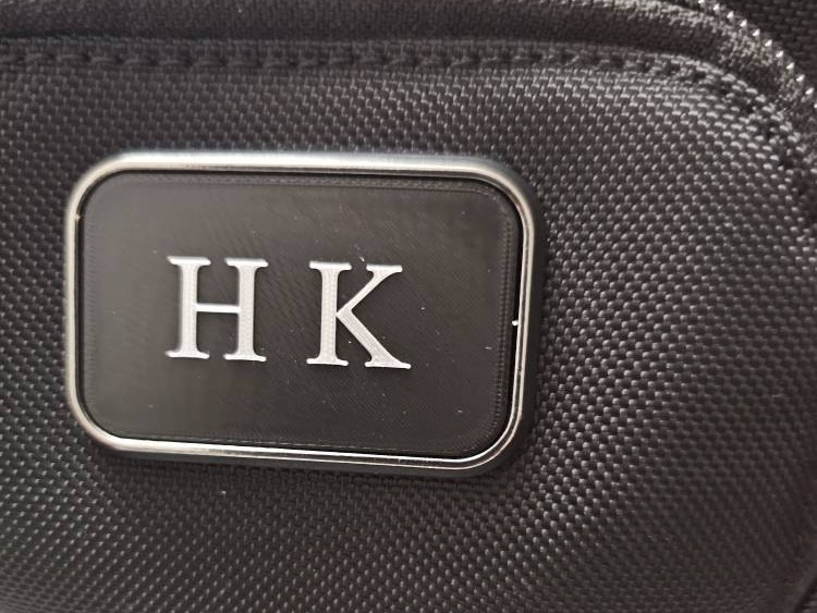 Tumi Monogram Patch Custom Replacement!
