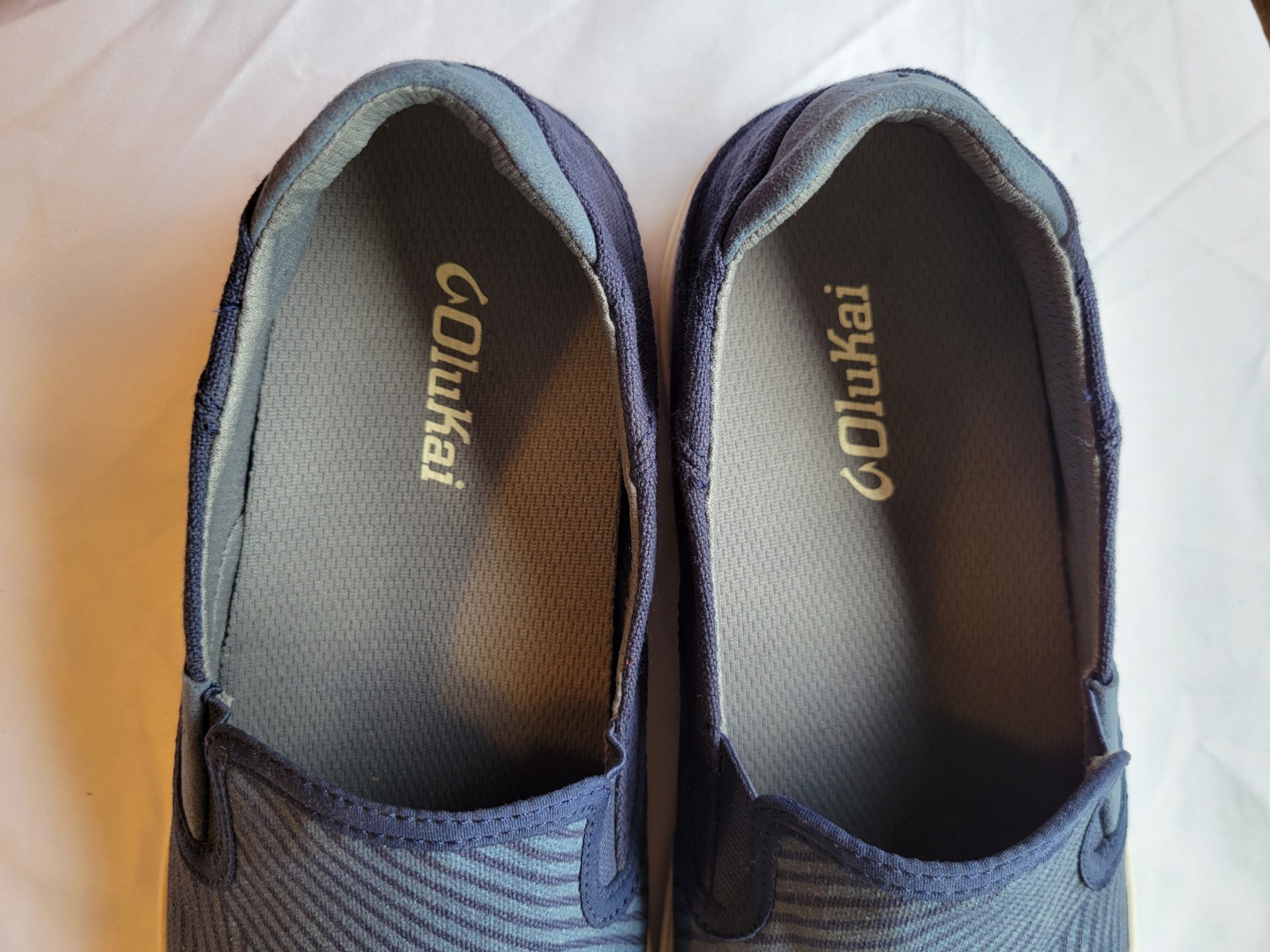 OLUKAI DEVI Lae’Ahi Lole Casual Shoes Mens Size US Size 9 Trench Blue 10515