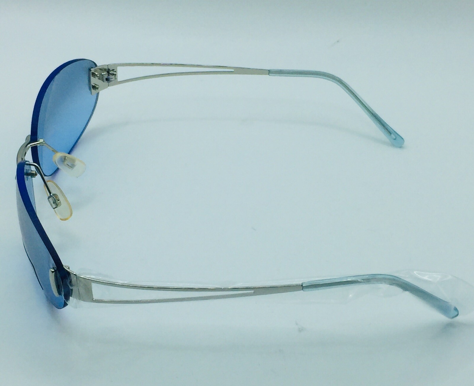 One SUNGLASSES UV400 100%UV Block Silver Metal Frame+Lens Different Color (M26)