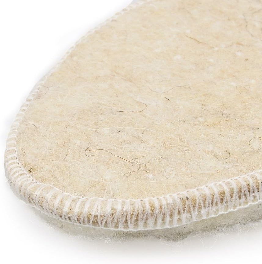 Ultra Soft 100% Sheepskin Insoles – Lightweight, Washable & Cozy Comfort 12×5