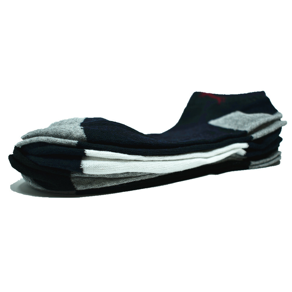 Mens 3-12 Pairs Ankle/Quarter Crew Sports Tiger Low Cut Socks Cotton Size 9-13