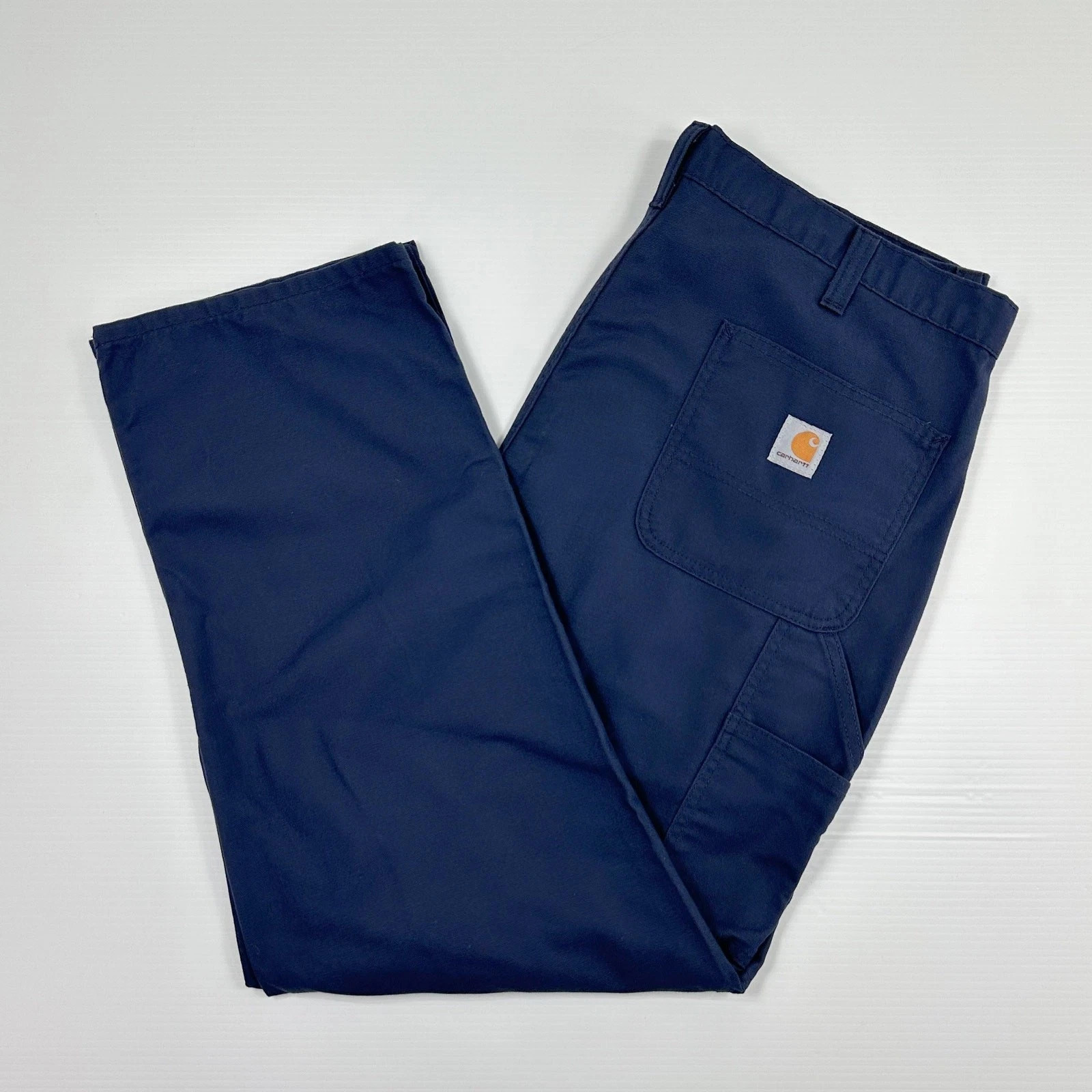 Carhartt FR Lightweight Canvas Work Pants Dungaree Navy – Men’s