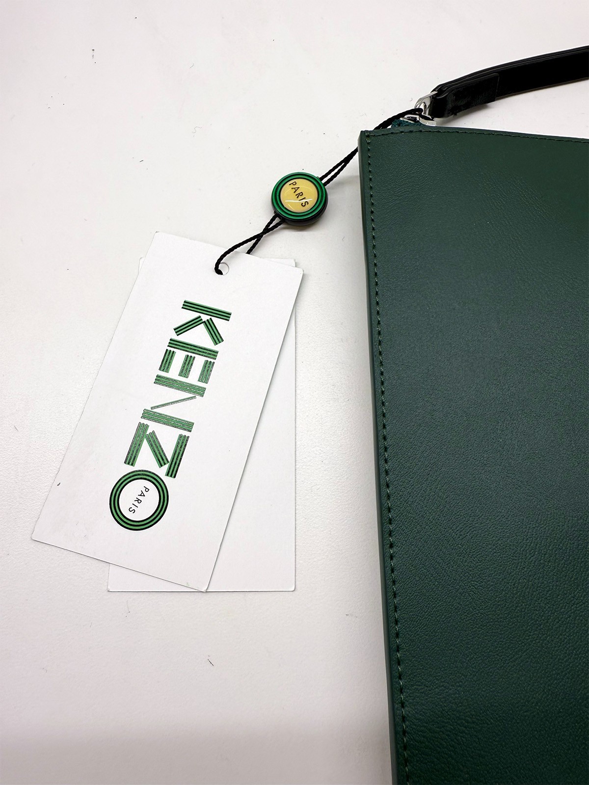 NWT – Kenzo Green Jumping Tiger Pouch – SOLD OUT EVERYWHERE