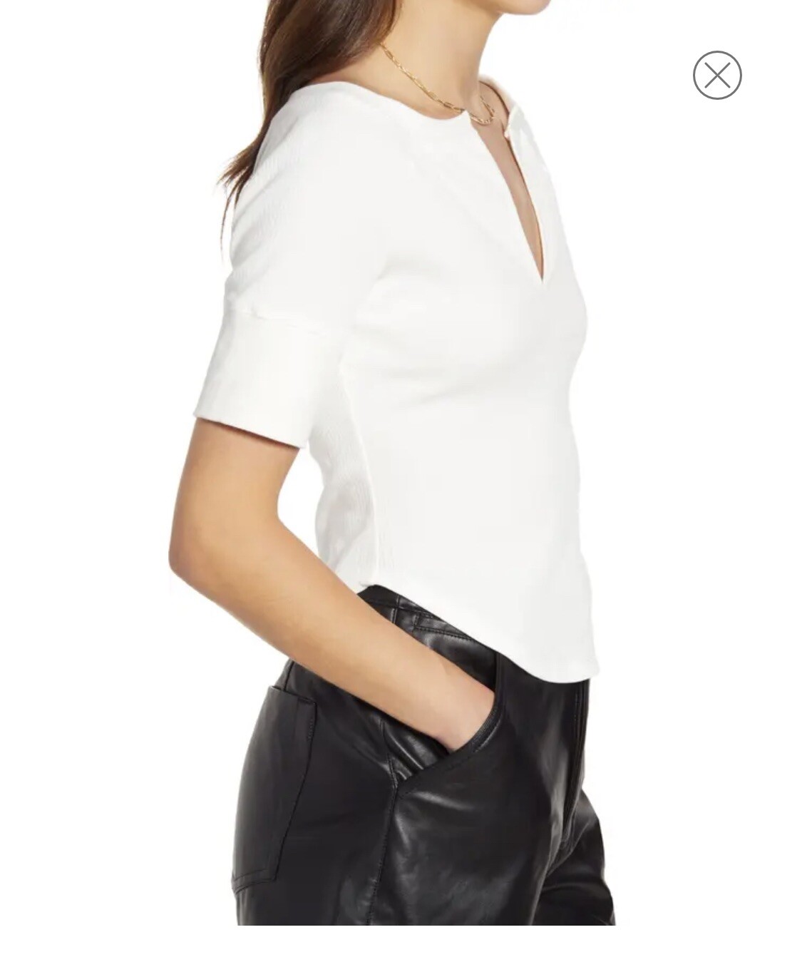 MEDIUM Free People Blake Baby Tee size Size BNWTS $38.00