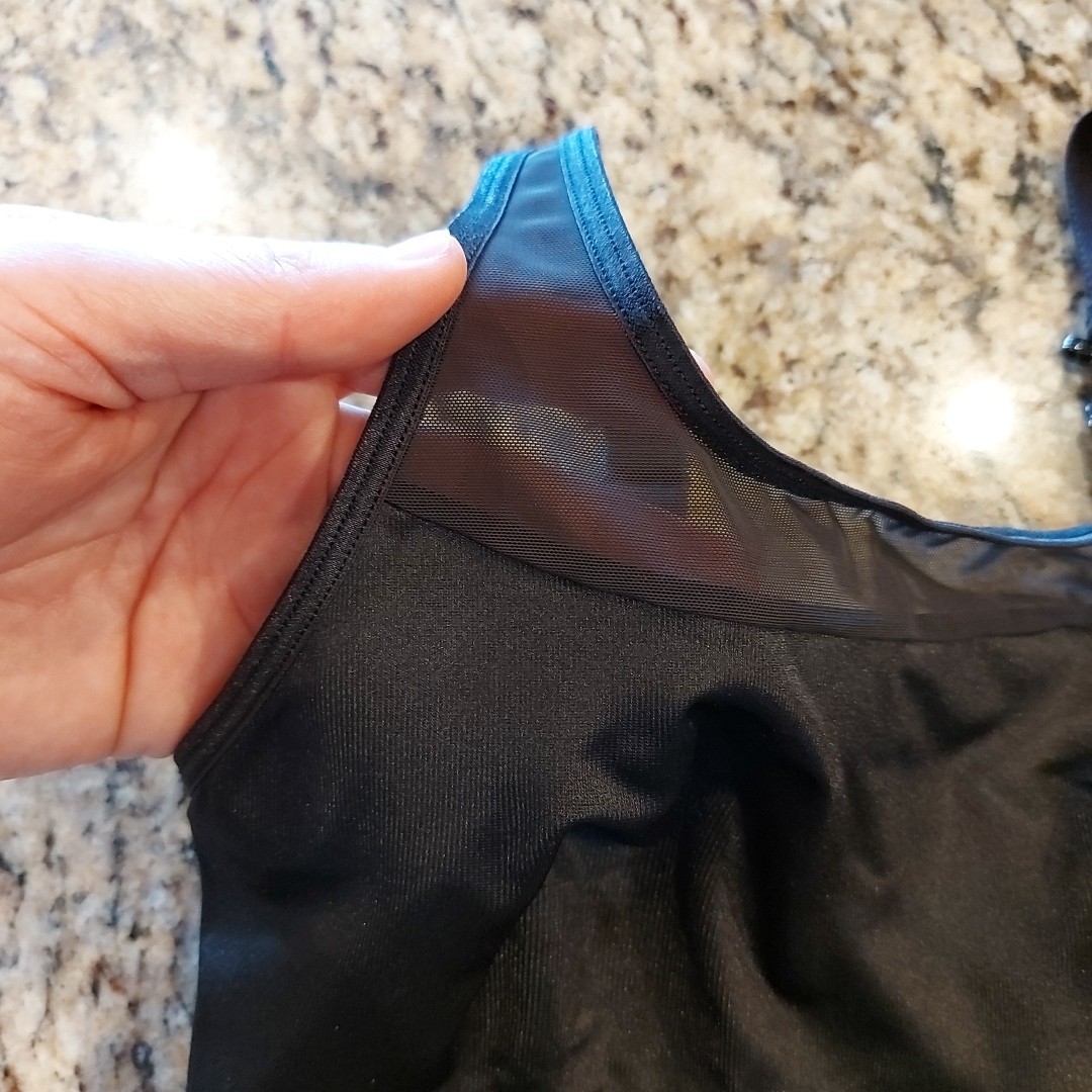 RUBY RIBBON Bra Size 34 Black Wireless Comfortable Lace Demiette Style 3043