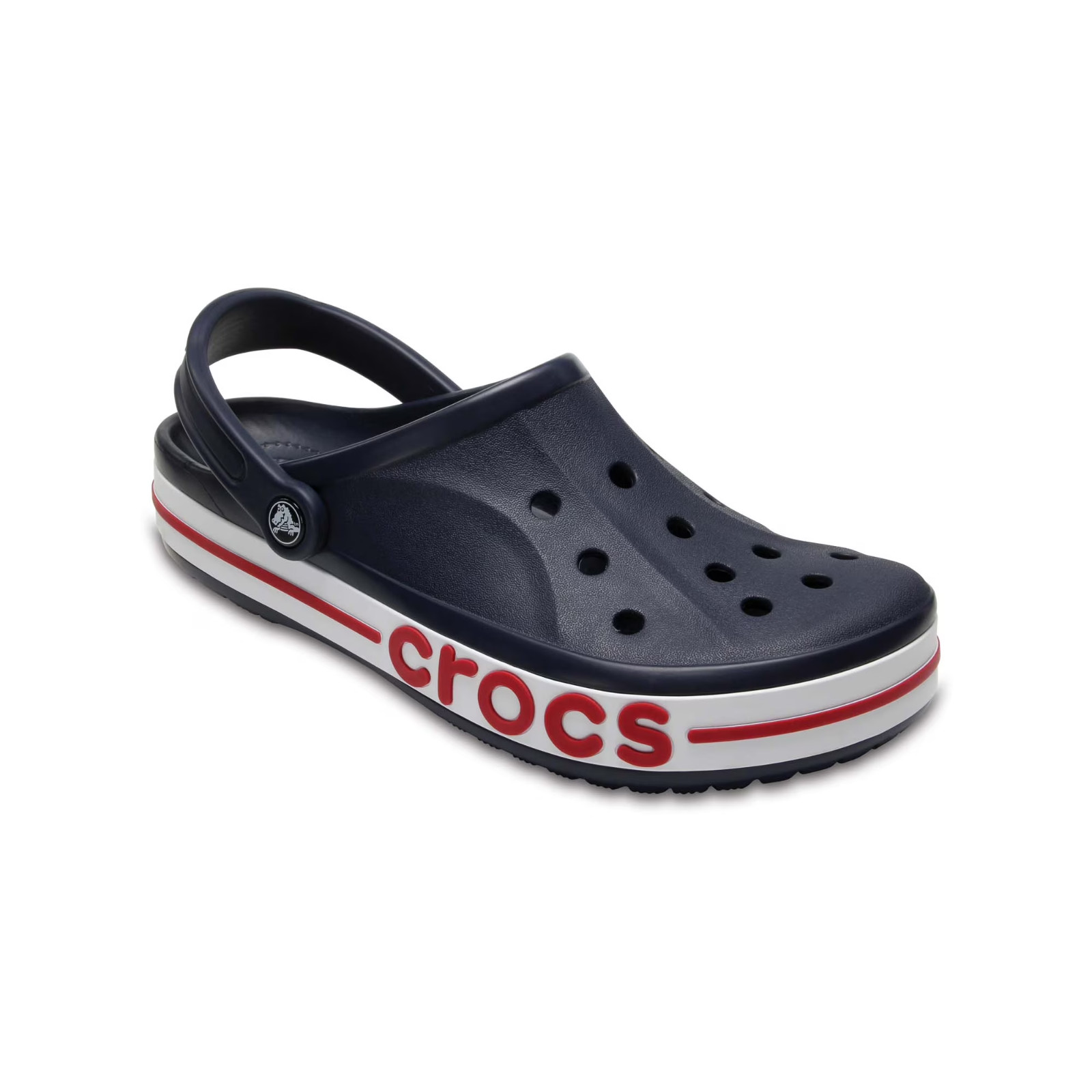 Crocs Unisex Bayaband Clog Men’s Women’s Water-Resistant Comfortable Navy/Pepper