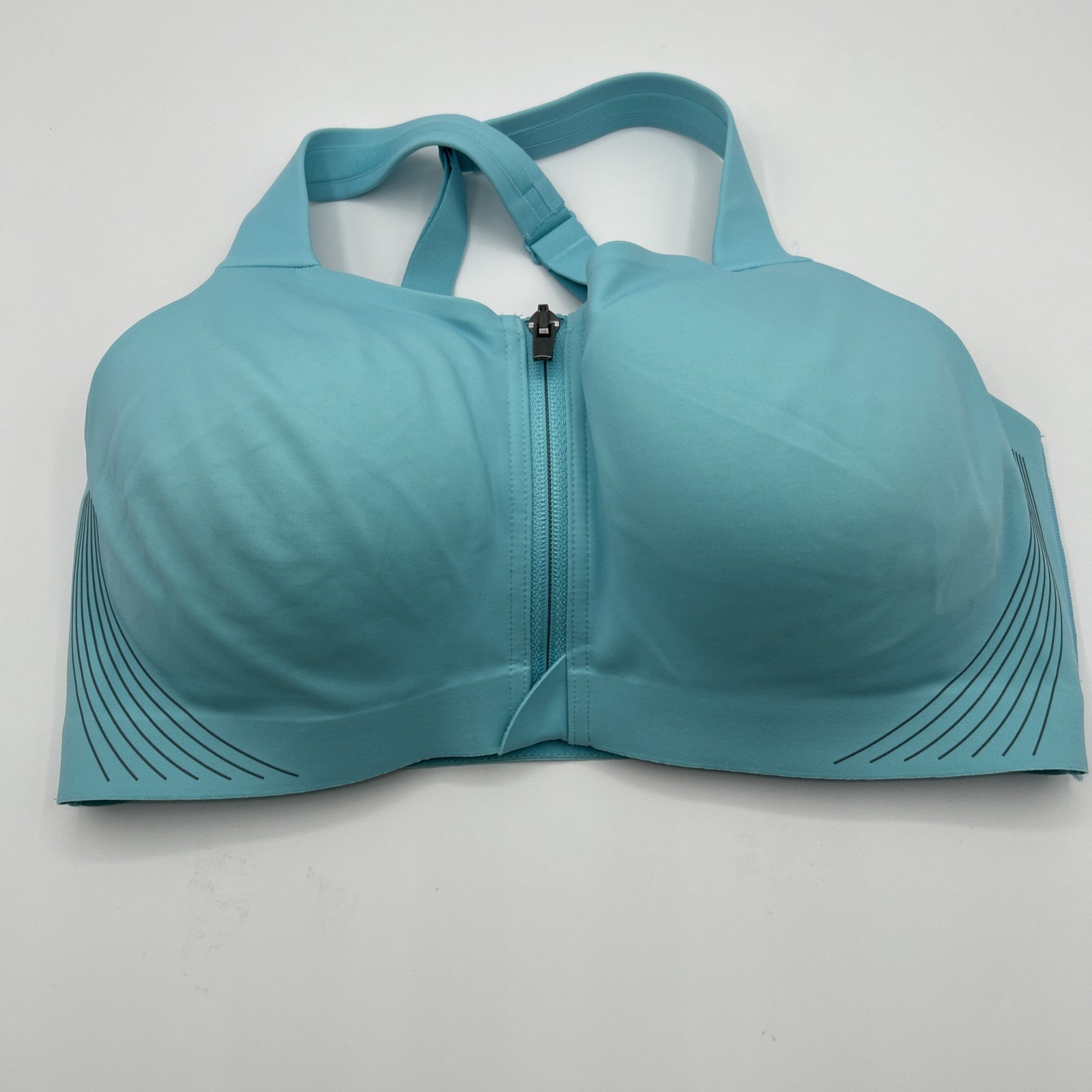Victoria’s Secret VSX Knockout 2.0 Front-Close Sports Bra Light Blue Pick A Size