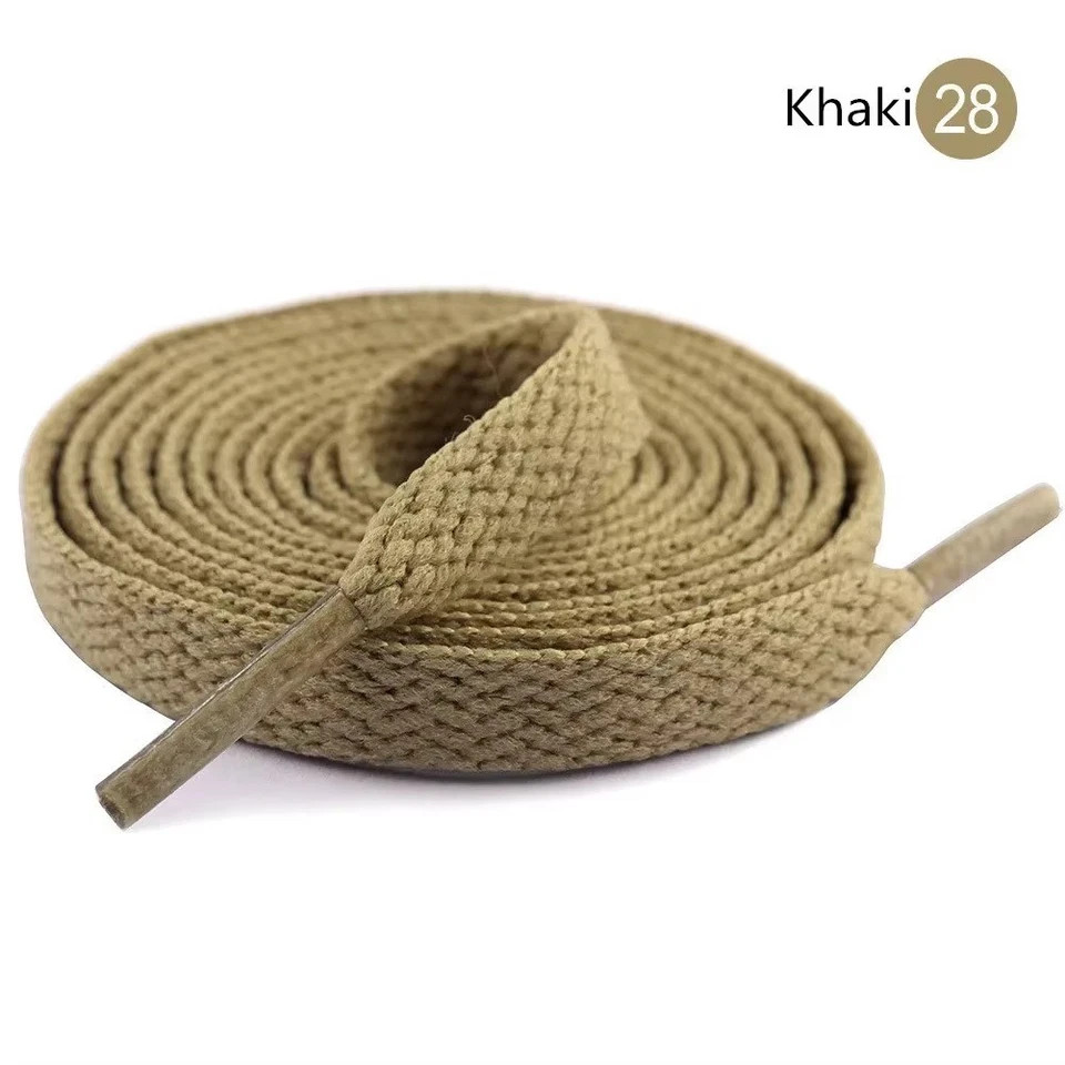 1 Pair Flat Shoelaces Replacement Shoe Laces for Sneakers Casual Sports Shoes