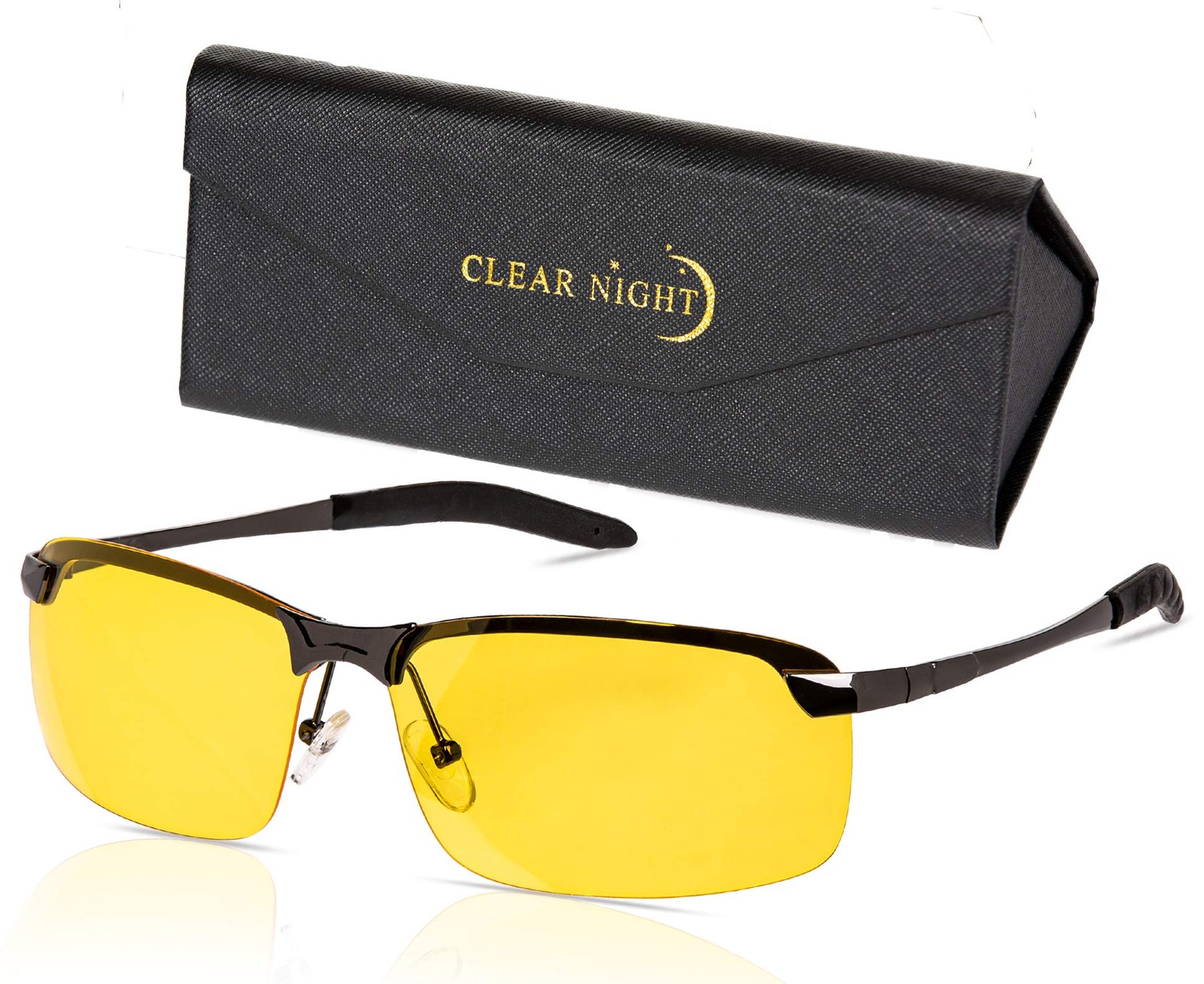 Night Driving Glasses Anti Glare Polarized – Vision Tac Small, Silver