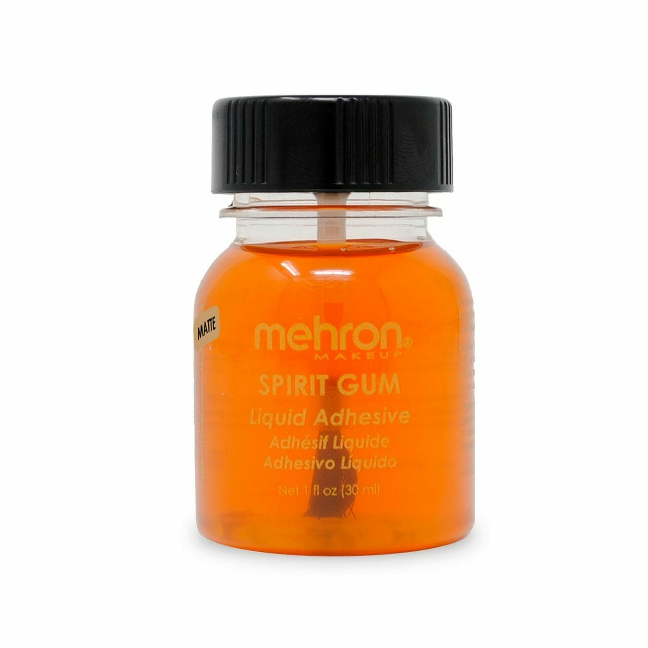MEHRON MATTE SPIRIT GUM LIQUID ADHESIVE LACE WIG GLUE 1OZ SPECIAL EFFECT MAKEUP