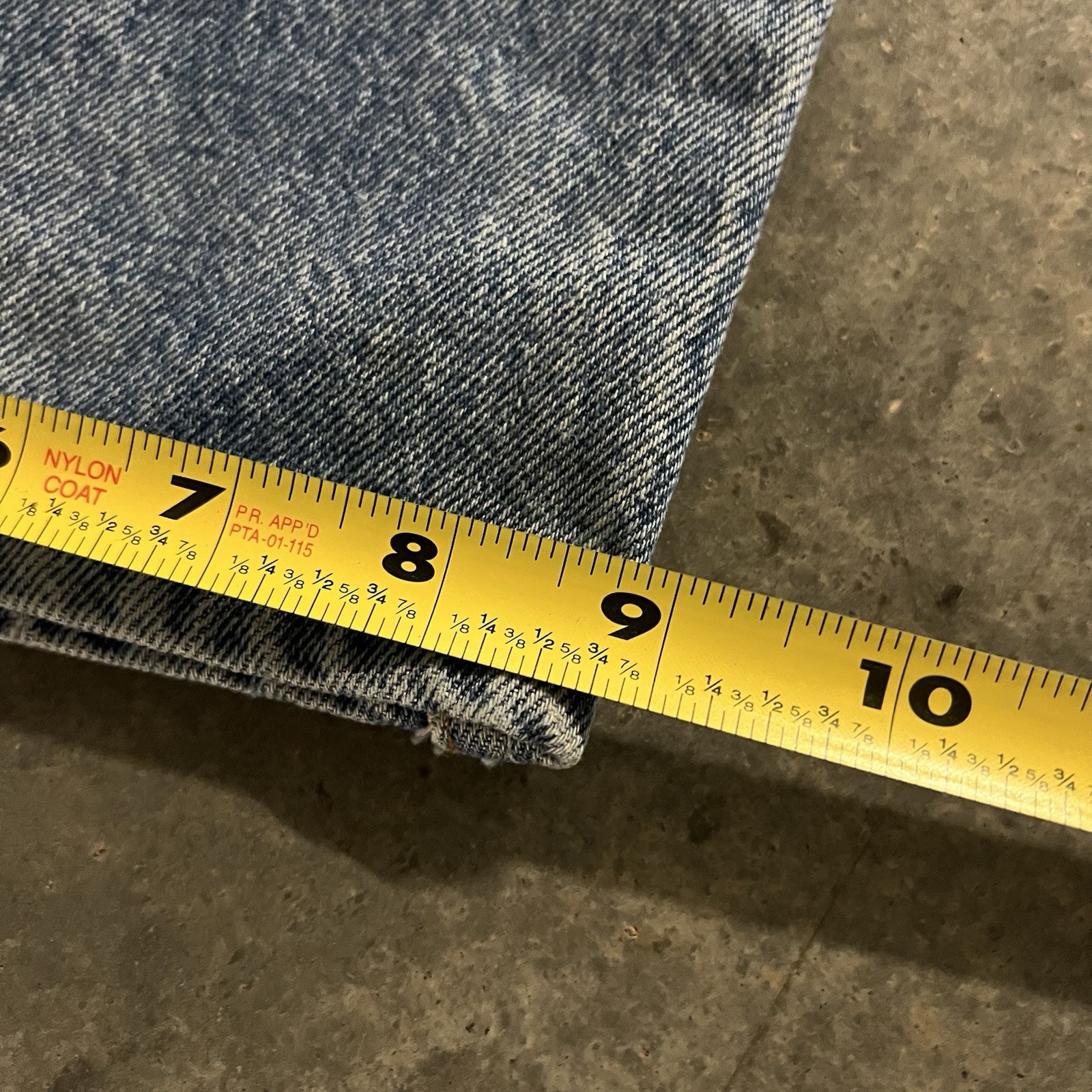 Vintage Levi’s 501XX Jeans 38×33 Made in USA Button Fly Straight Light Denim